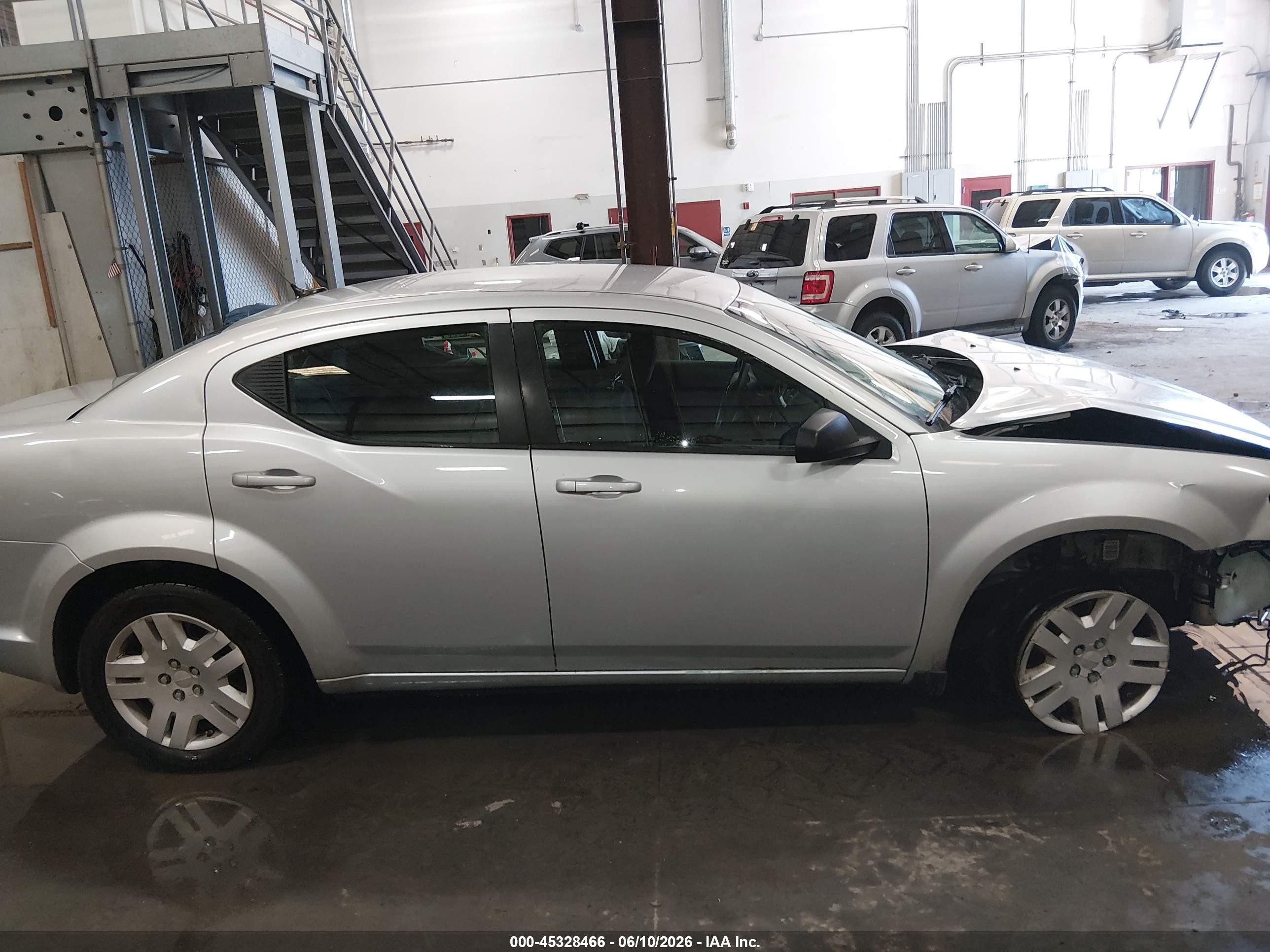 2012 Dodge Avenger Se Gray vin: 1C3CDZAB2CN174444