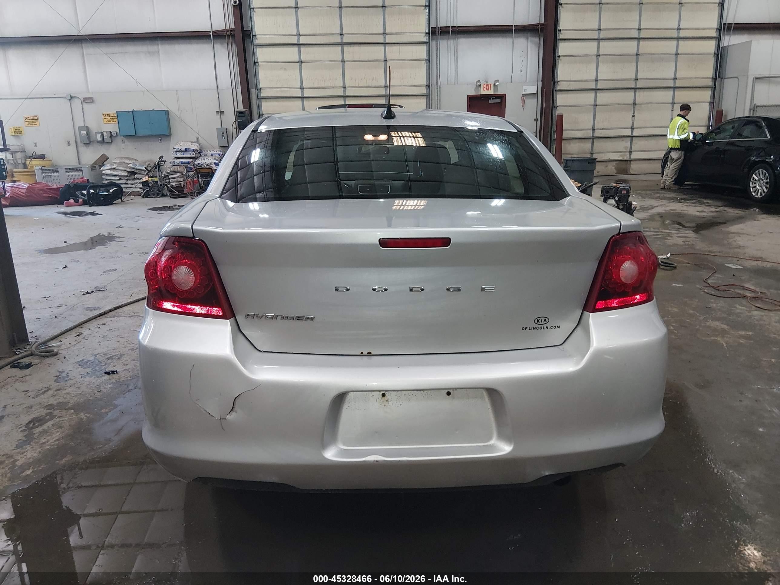 2012 Dodge Avenger Se Gray vin: 1C3CDZAB2CN174444