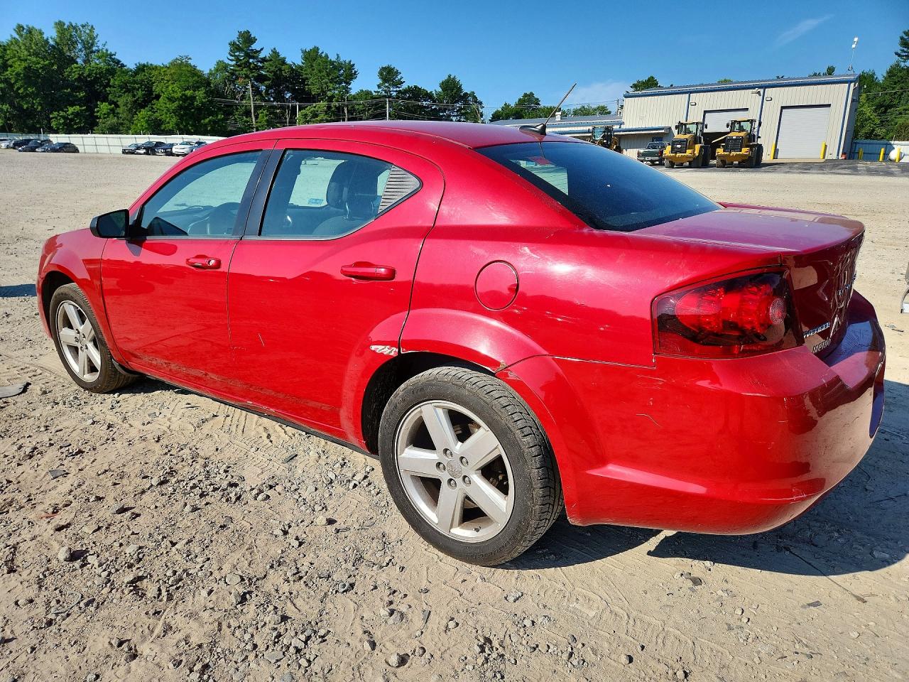 2013 Dodge Avenger Se Red vin: 1C3CDZAB2DN536399