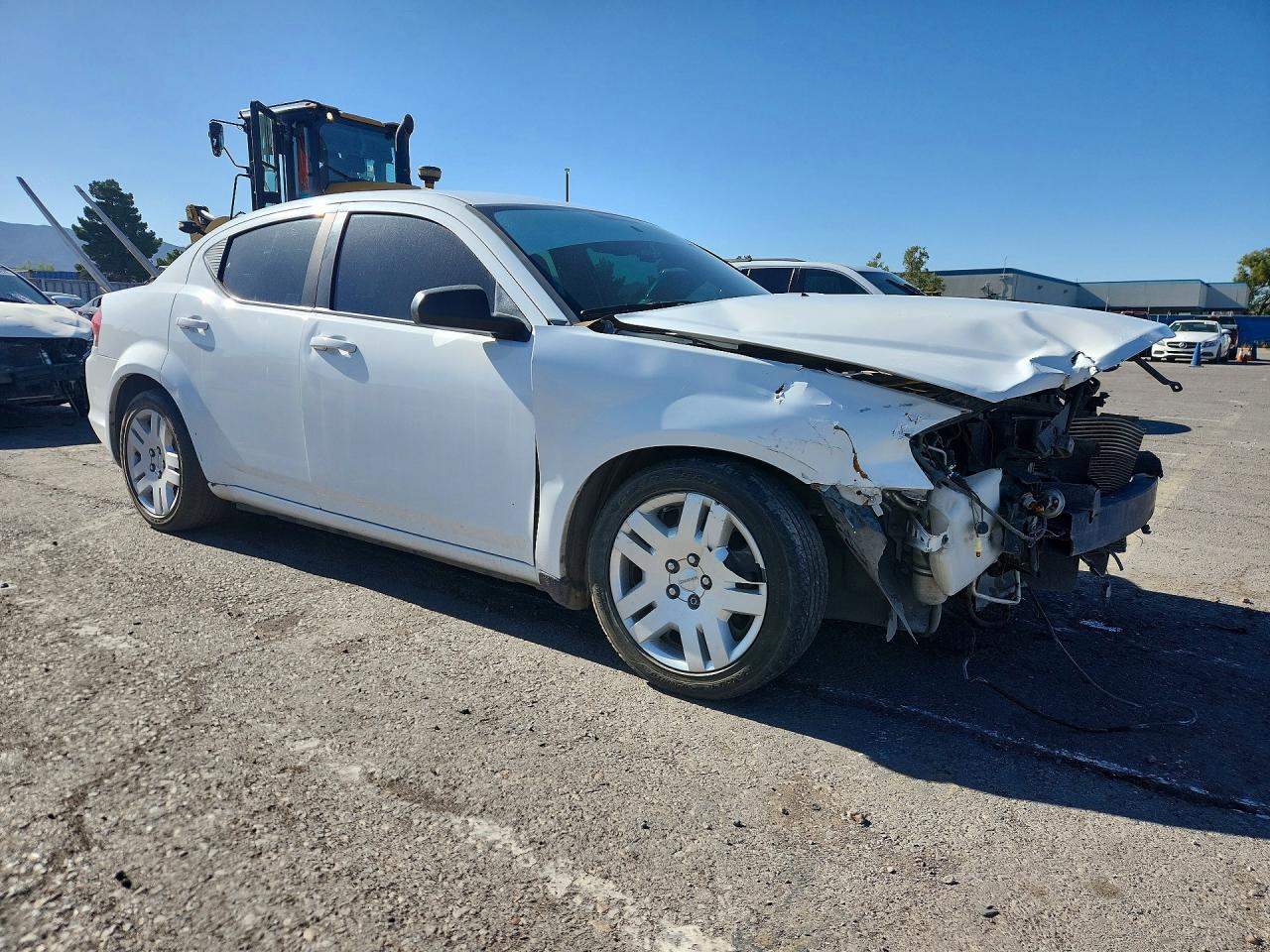 2013 Dodge Avenger Белый vin: 1C3CDZAB2DN541103
