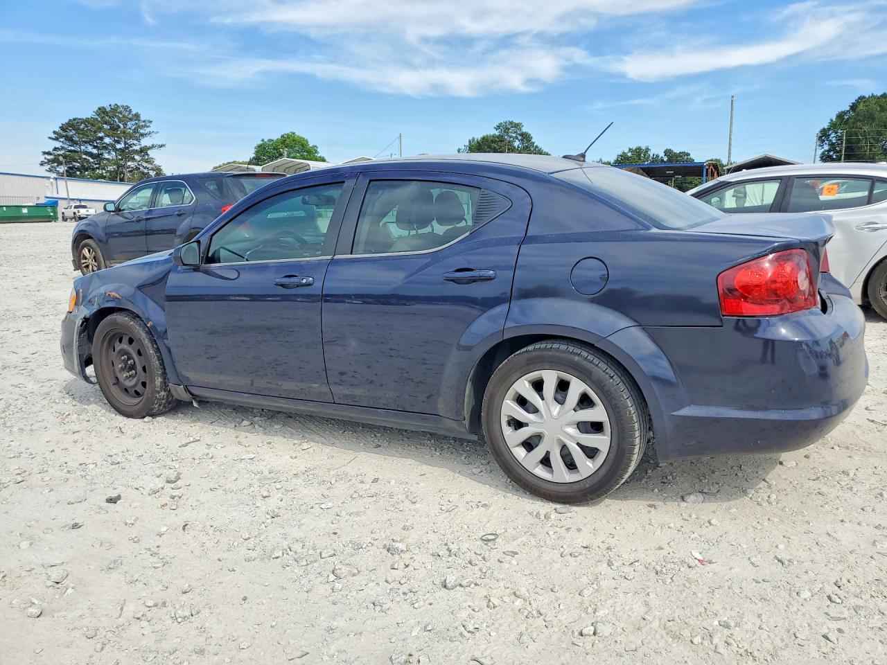 2013 Dodge Avenger Se Blue vin: 1C3CDZAB2DN571895