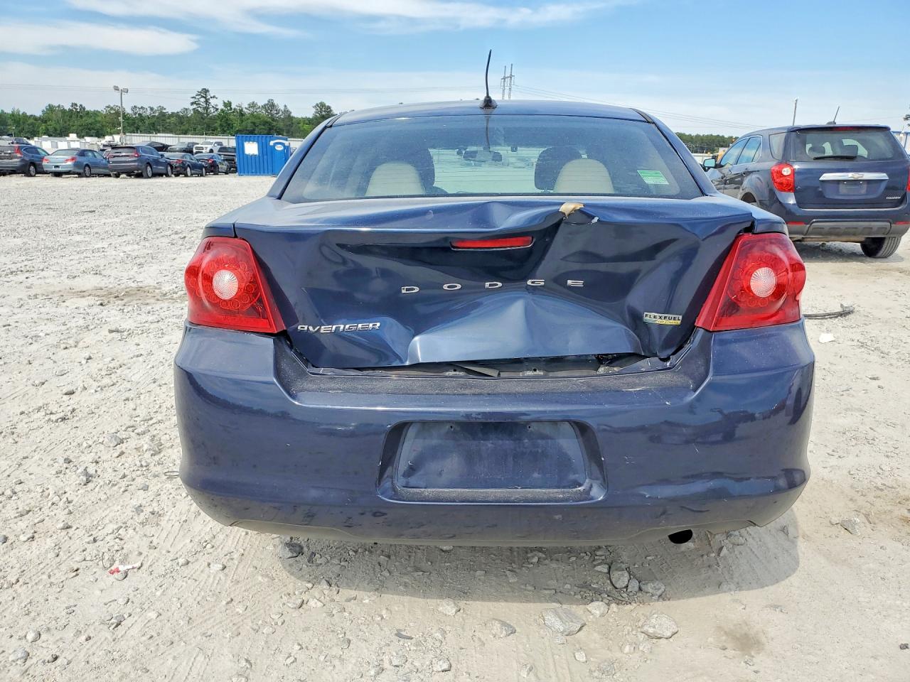 2013 Dodge Avenger Se Blue vin: 1C3CDZAB2DN571895
