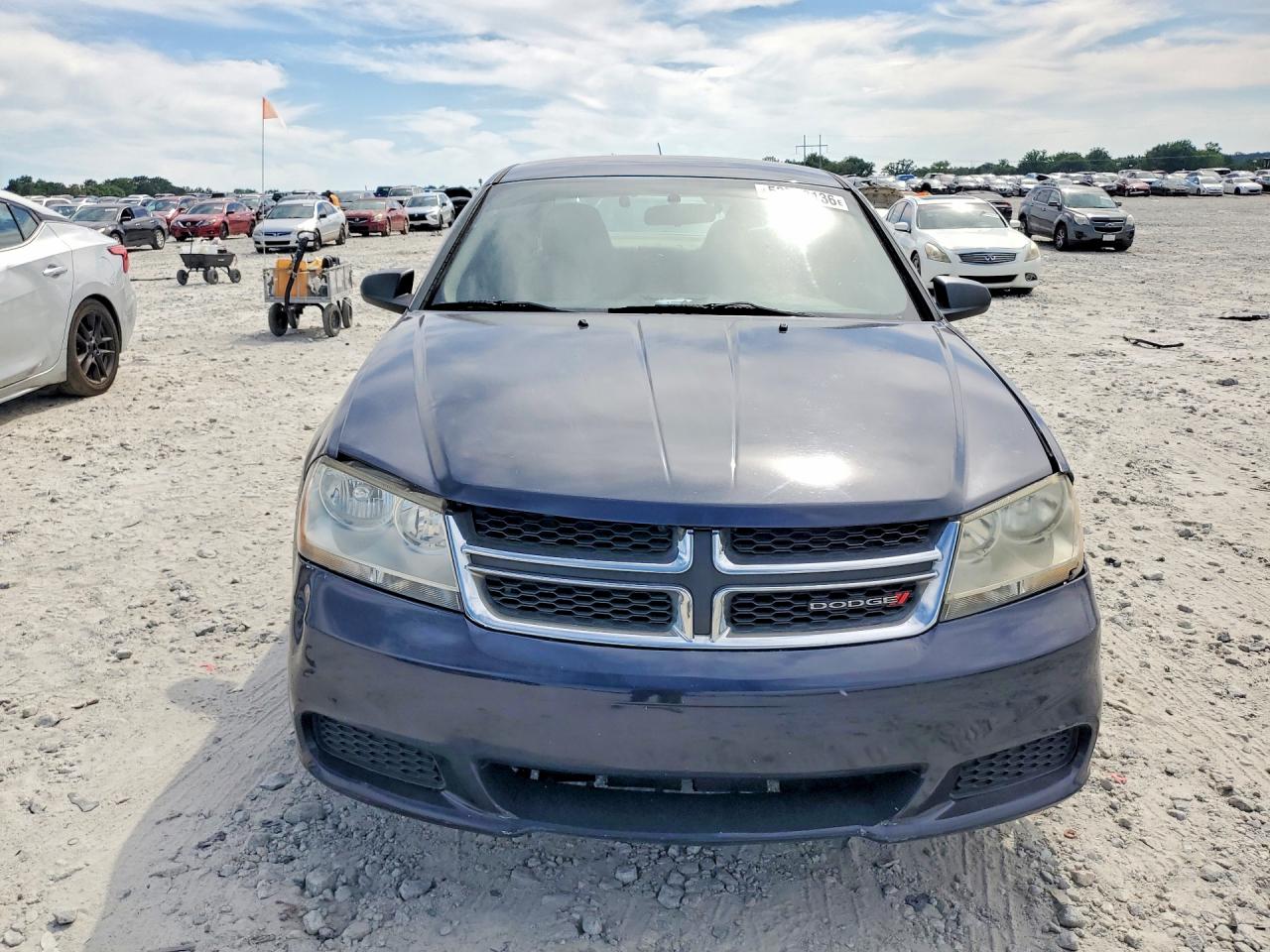 2013 Dodge Avenger Se Blue vin: 1C3CDZAB2DN571895