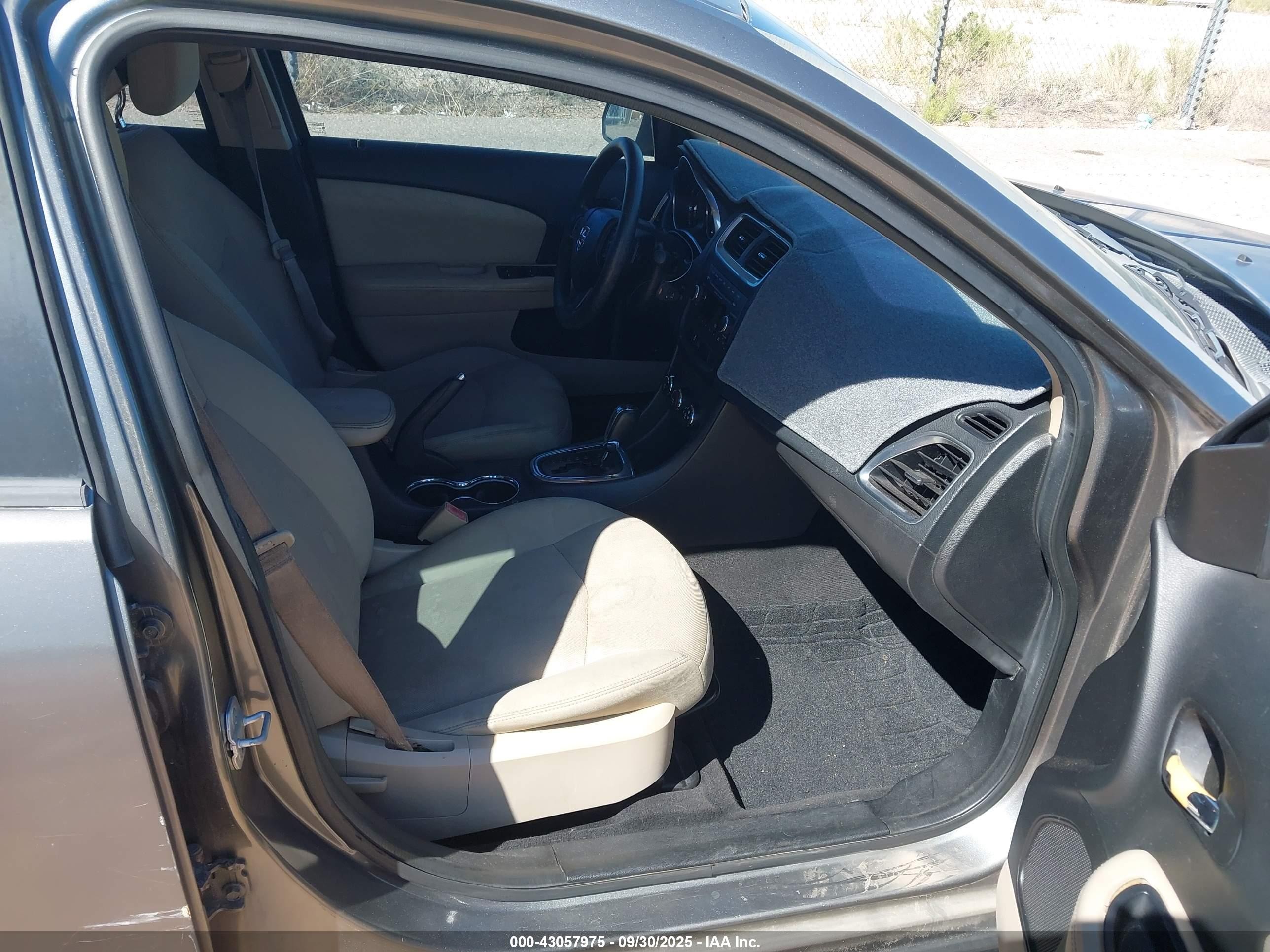 2013 Dodge Avenger Se Gray vin: 1C3CDZAB2DN591936