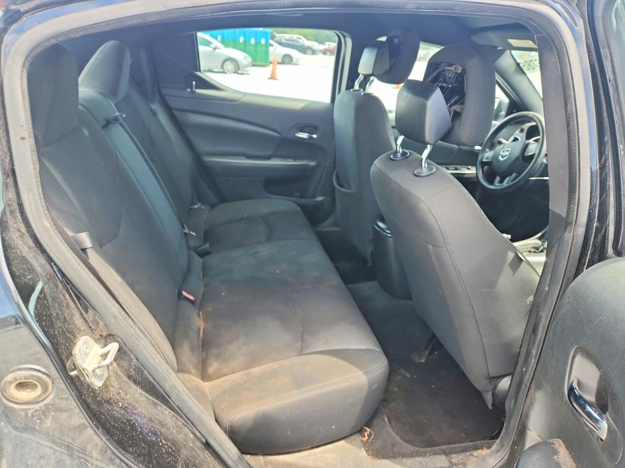 2013 Dodge Avenger Se Black vin: 1C3CDZAB2DN724968