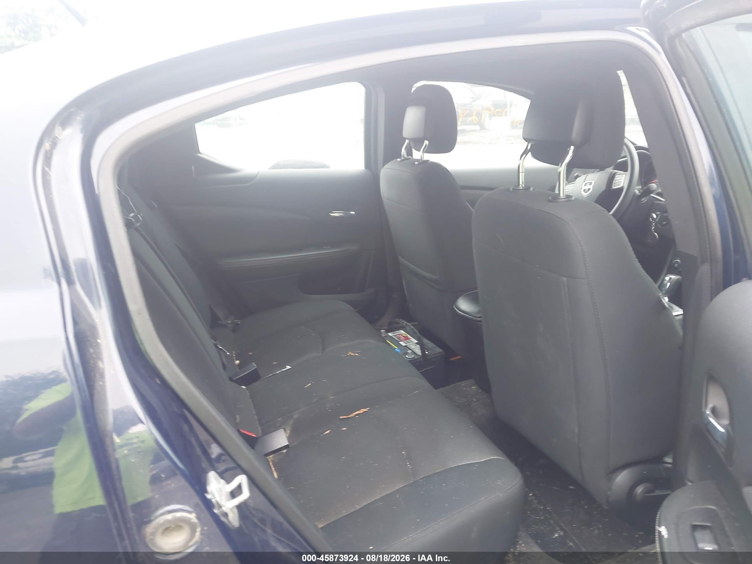2014 Dodge Avenger Se Синий vin: 1C3CDZAB2EN116191