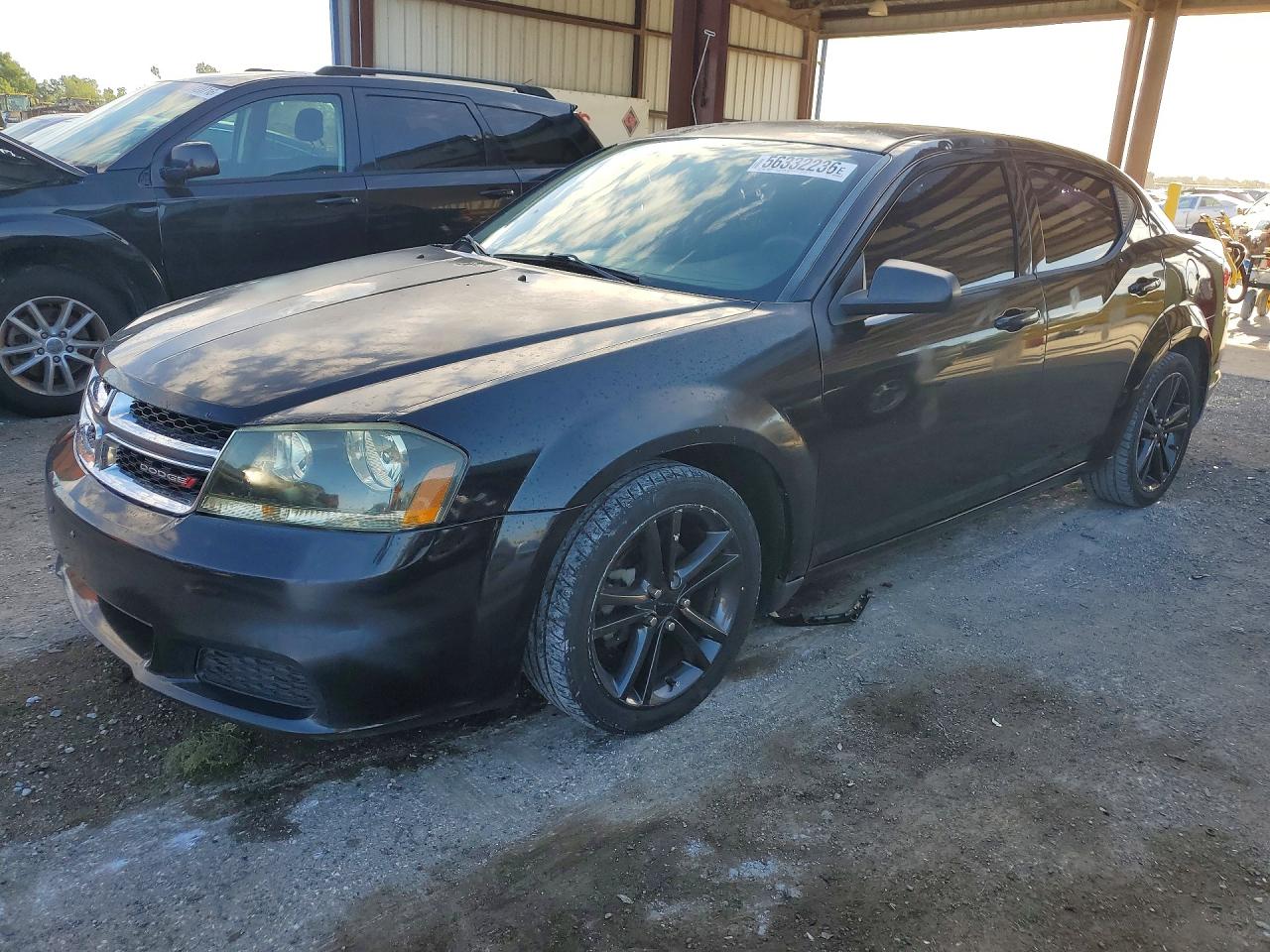 2014 Dodge Avenger Se Black vin: 1C3CDZAB2EN140474