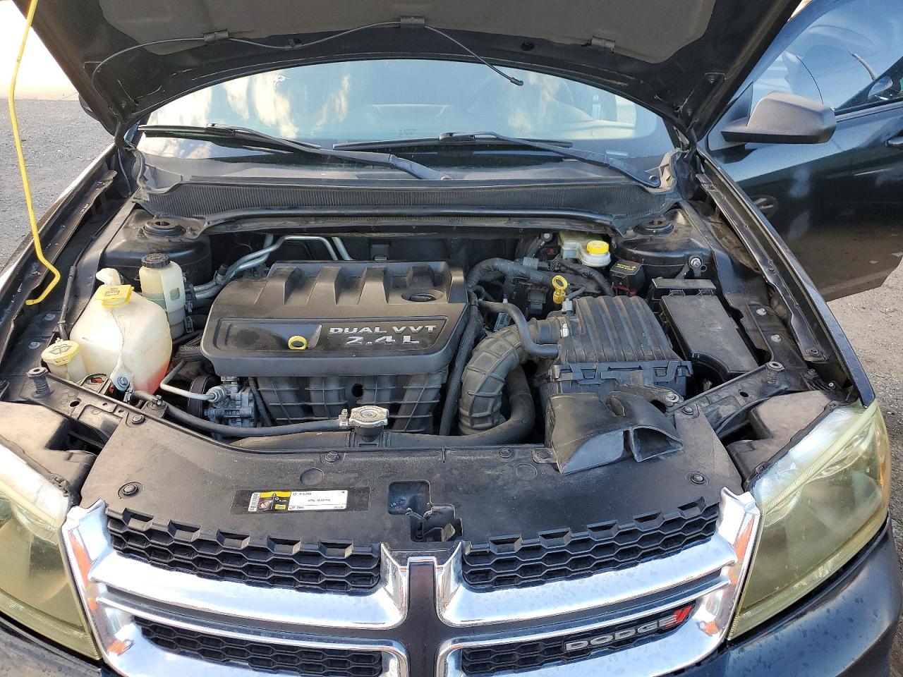 2014 Dodge Avenger Se Black vin: 1C3CDZAB2EN140474