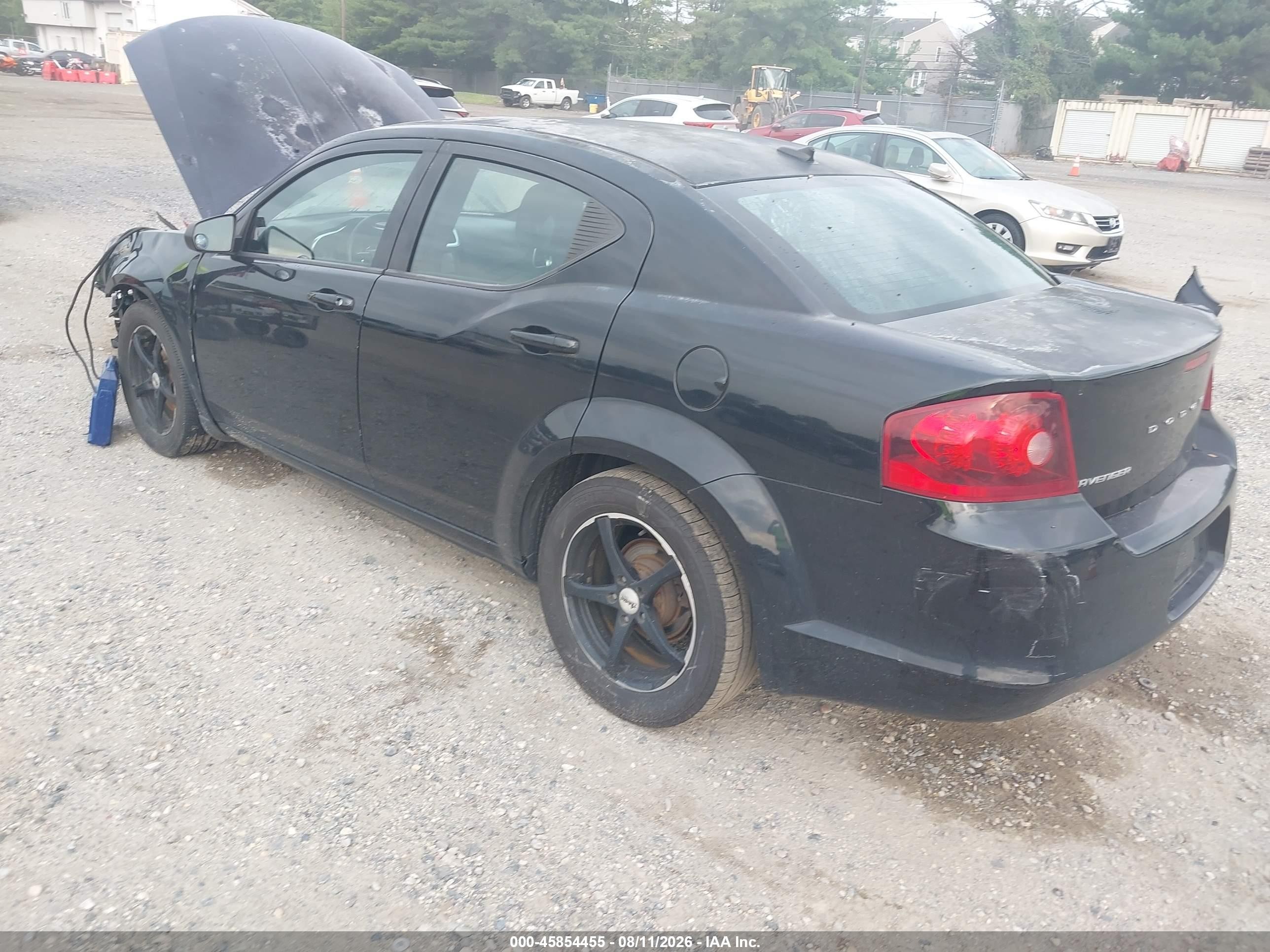 2014 Dodge Avenger Se Черный vin: 1C3CDZAB2EN147022
