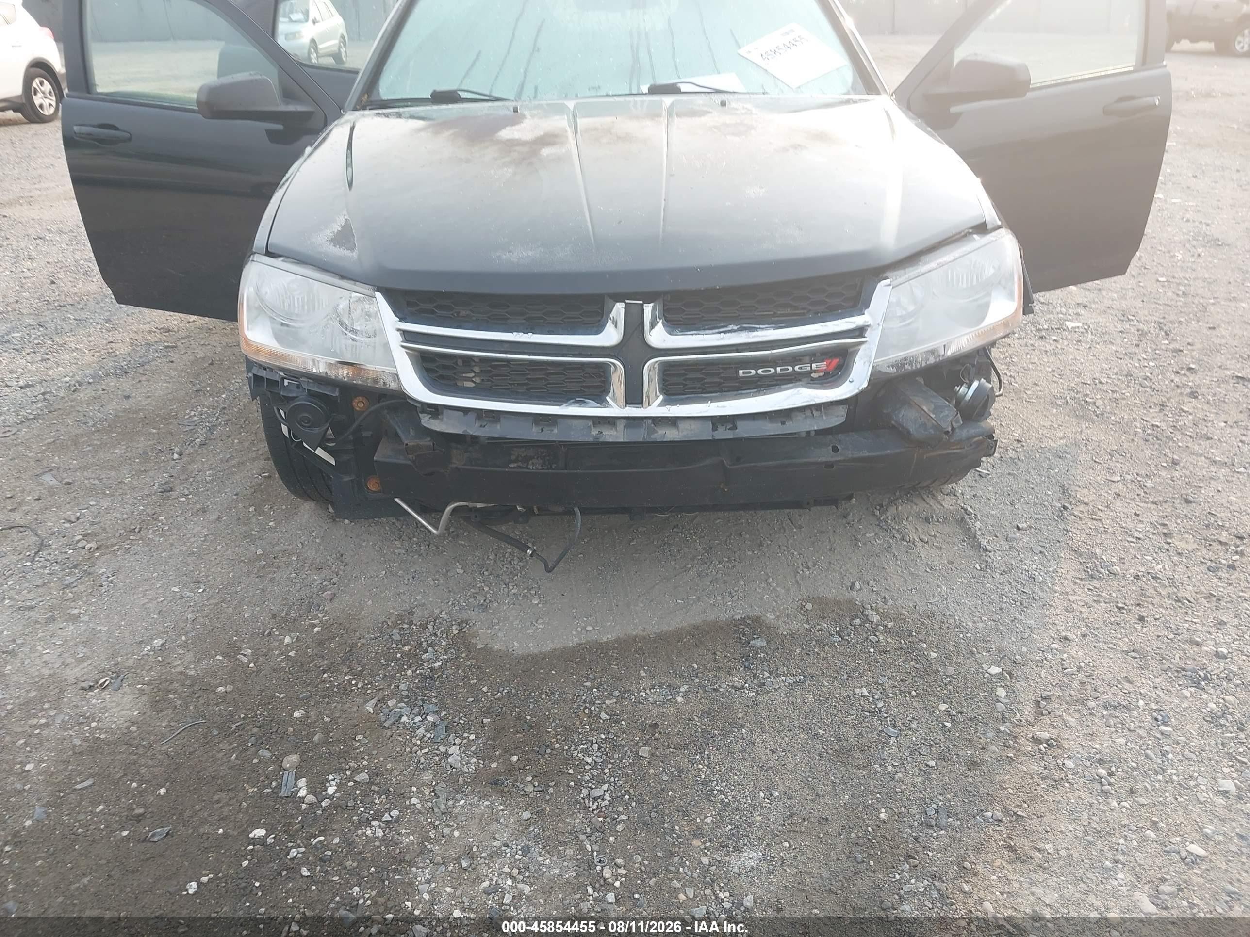 2014 Dodge Avenger Se Черный vin: 1C3CDZAB2EN147022