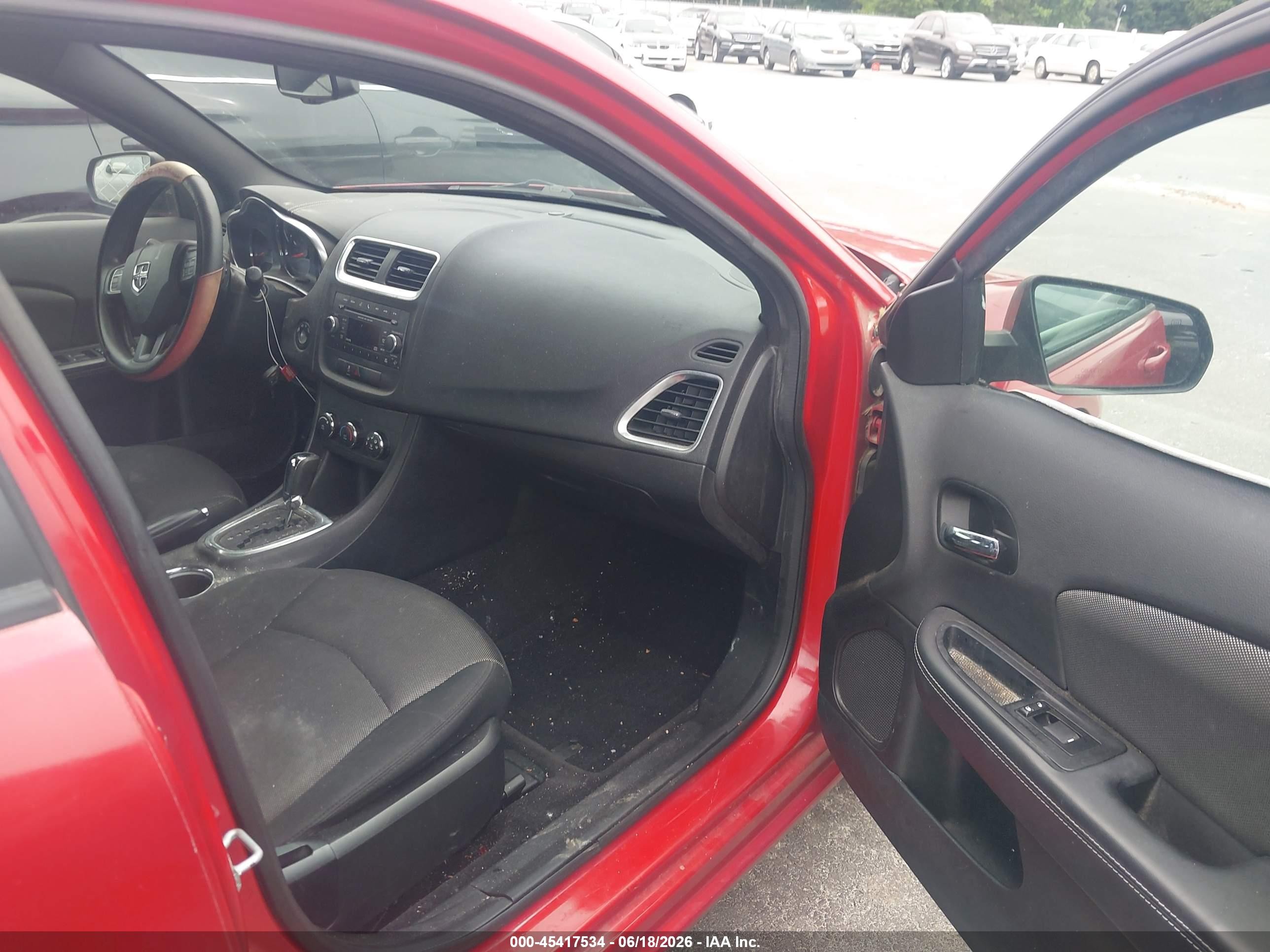 2014 Dodge Avenger Se Красный vin: 1C3CDZAB2EN147733