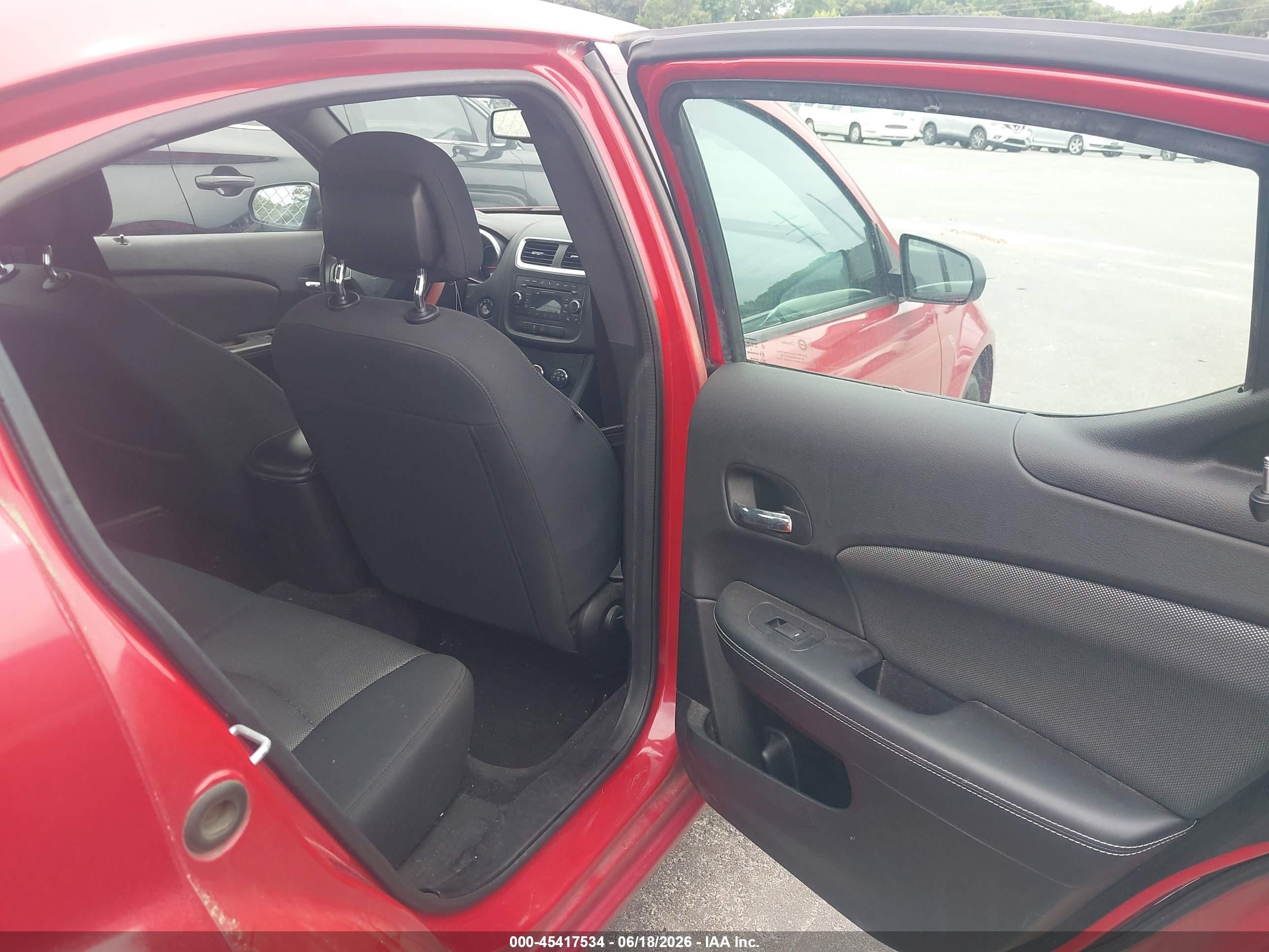 2014 Dodge Avenger Se Красный vin: 1C3CDZAB2EN147733