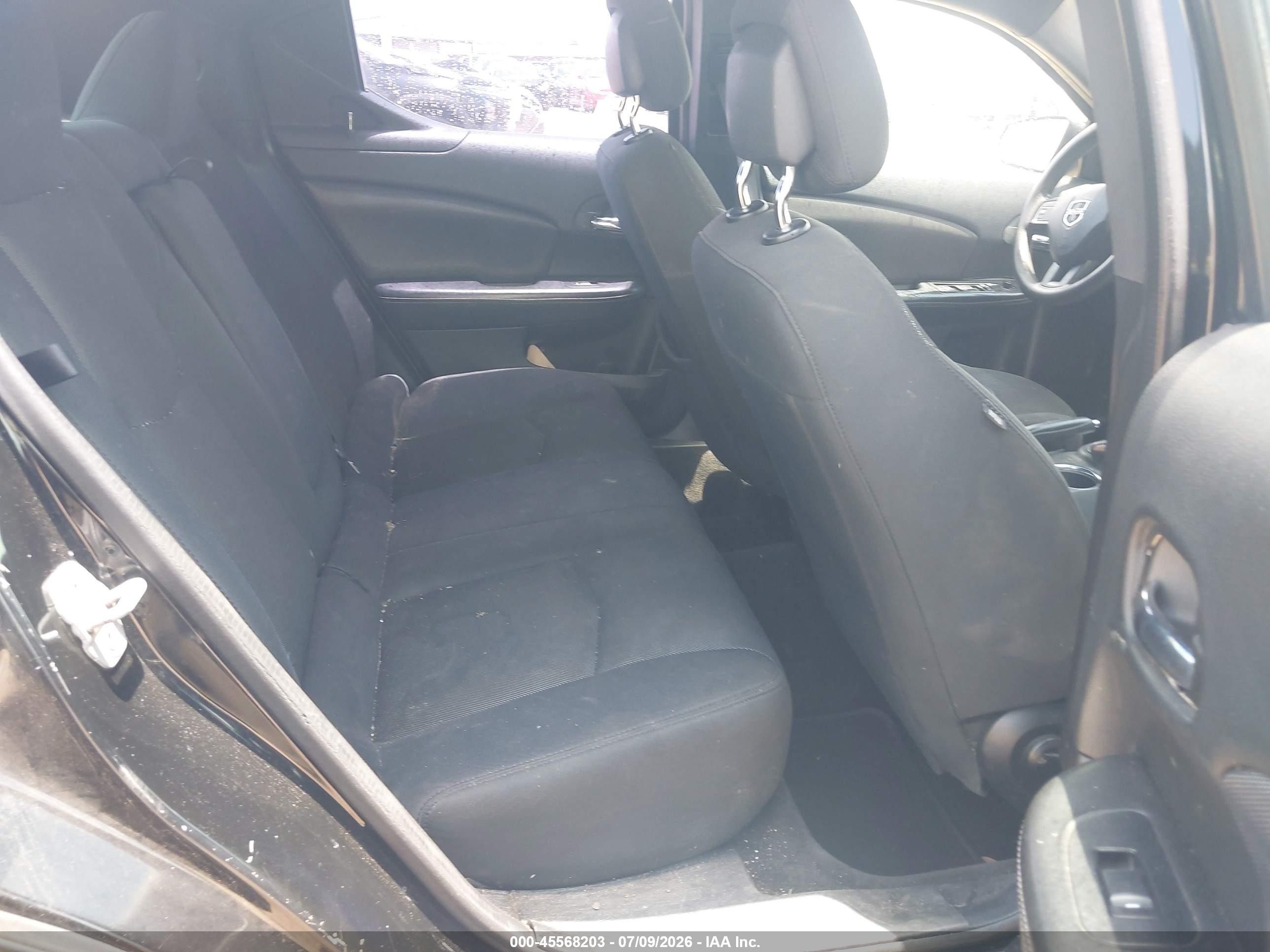 2014 Dodge Avenger Se Black vin: 1C3CDZAB2EN153886