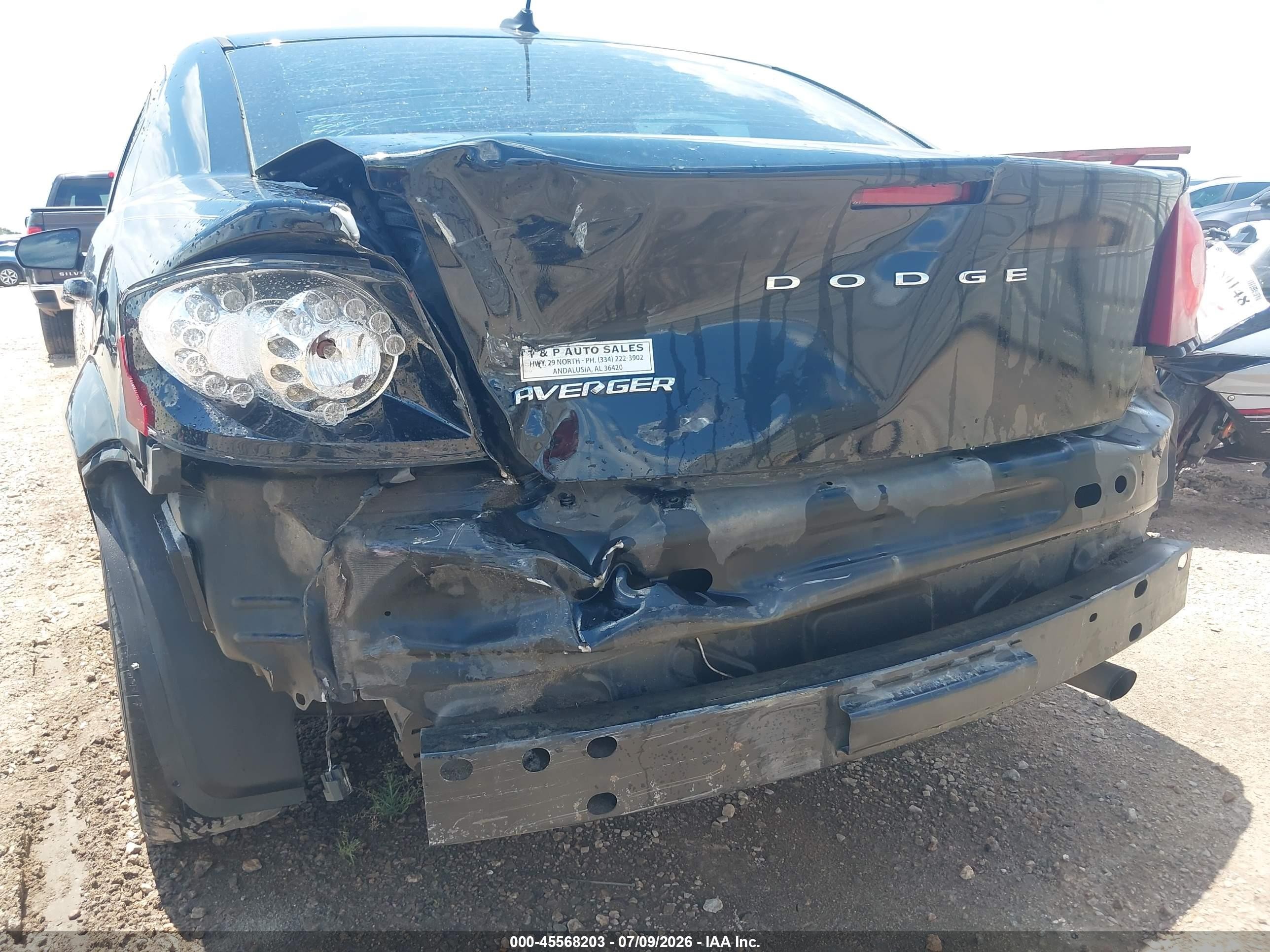 2014 Dodge Avenger Se Black vin: 1C3CDZAB2EN153886