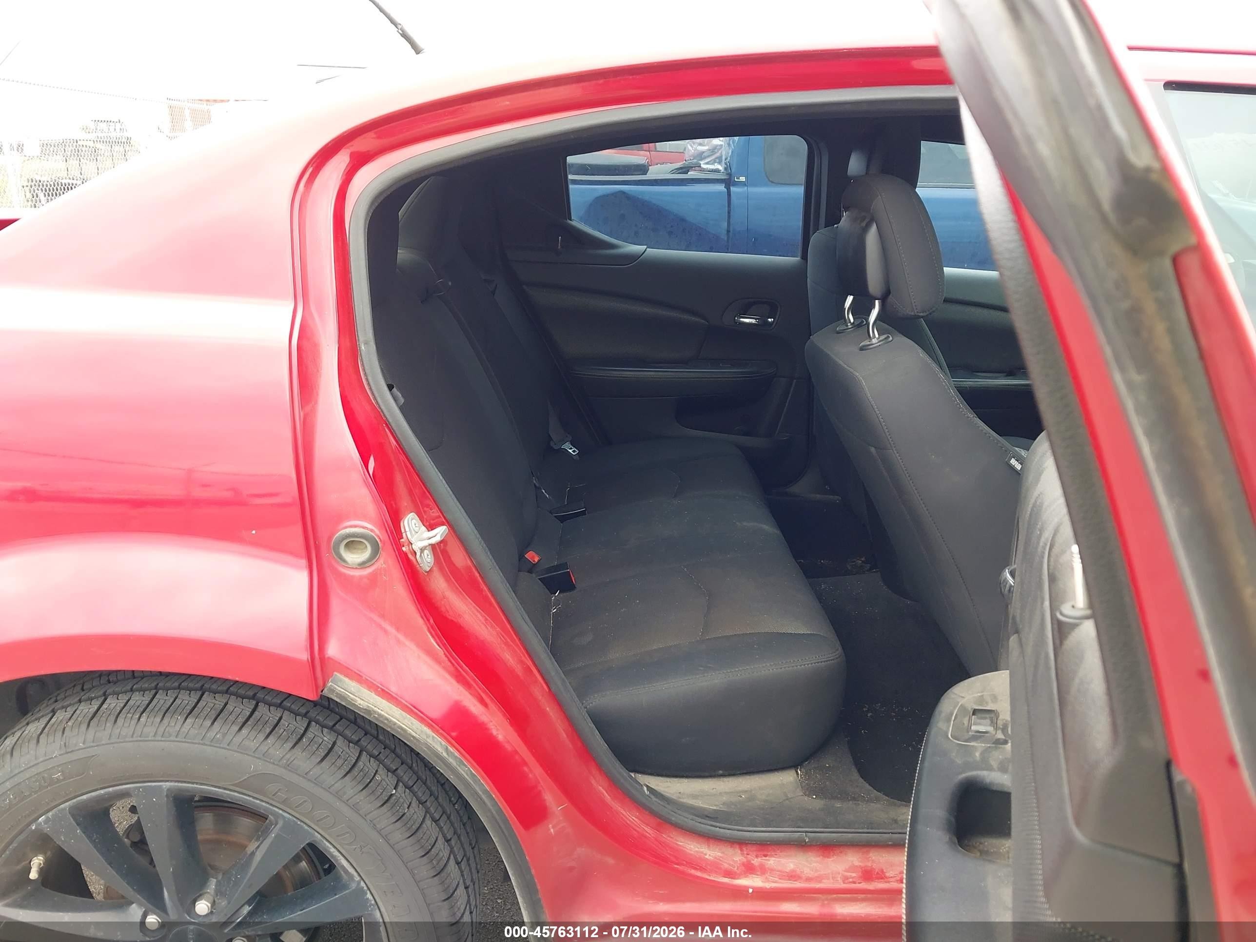 2014 Dodge Avenger Se Red vin: 1C3CDZAB2EN160711