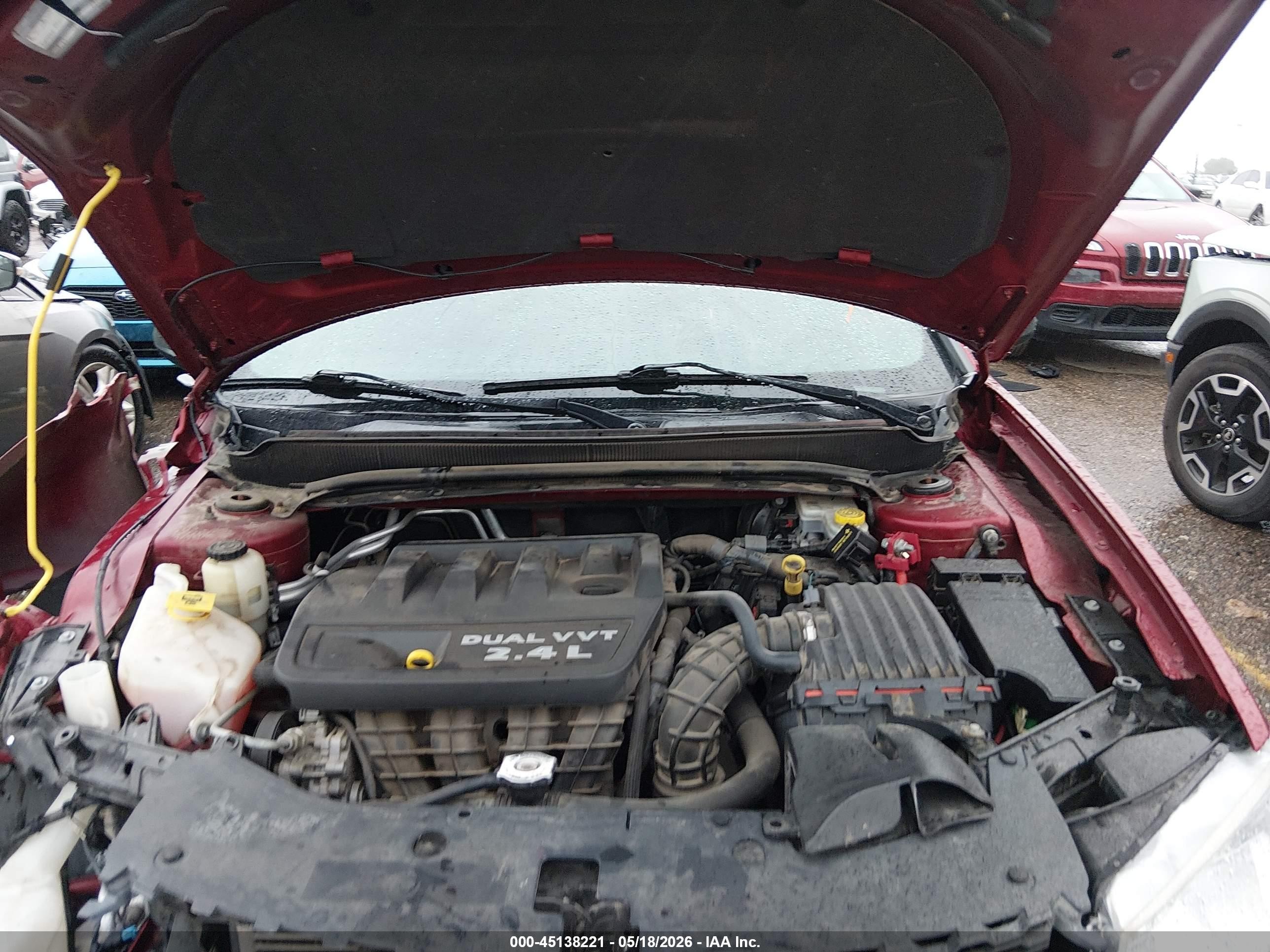 2014 Dodge Avenger Se Фиолетовый vin: 1C3CDZAB2EN218476