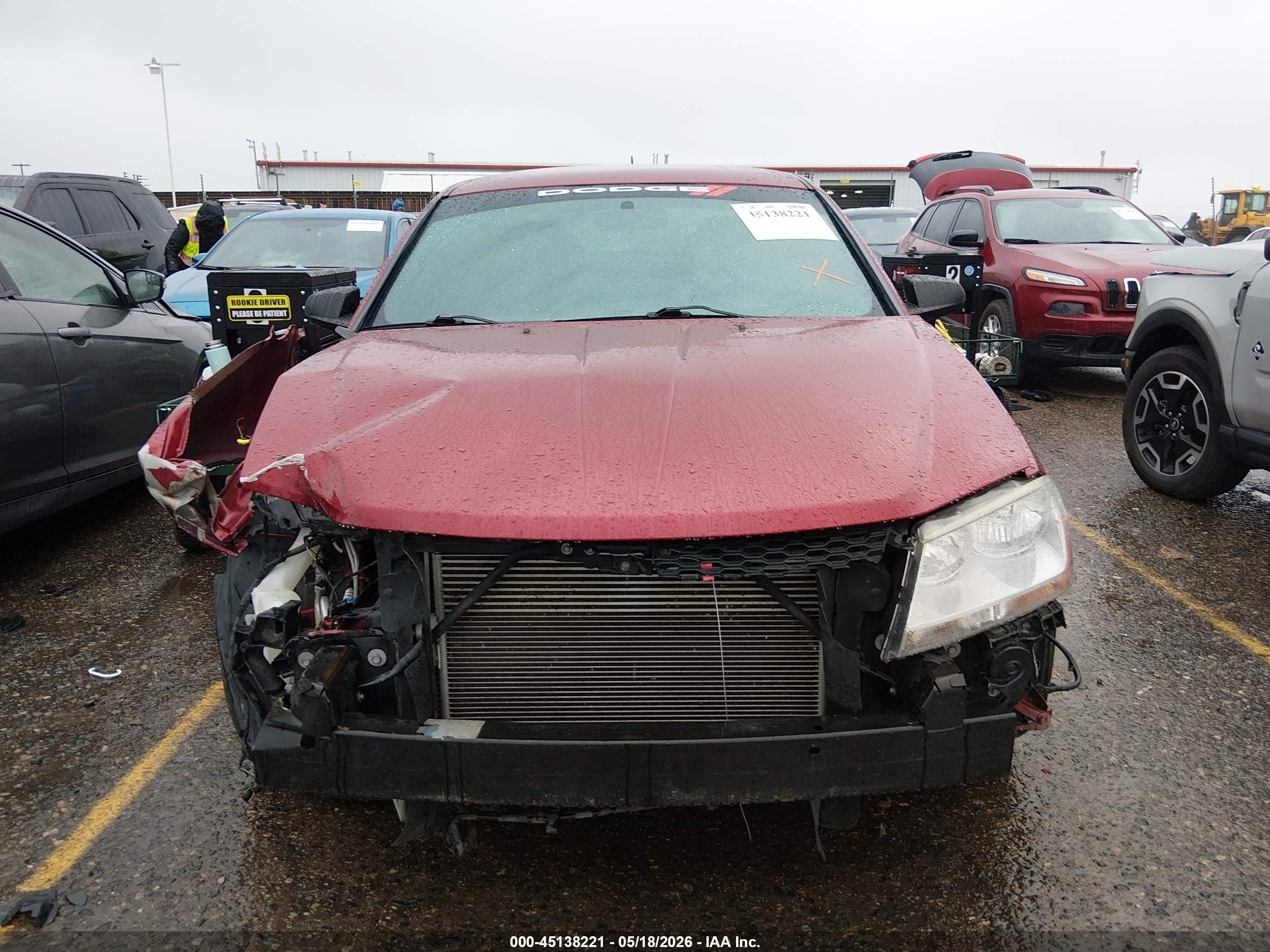 2014 Dodge Avenger Se Фиолетовый vin: 1C3CDZAB2EN218476