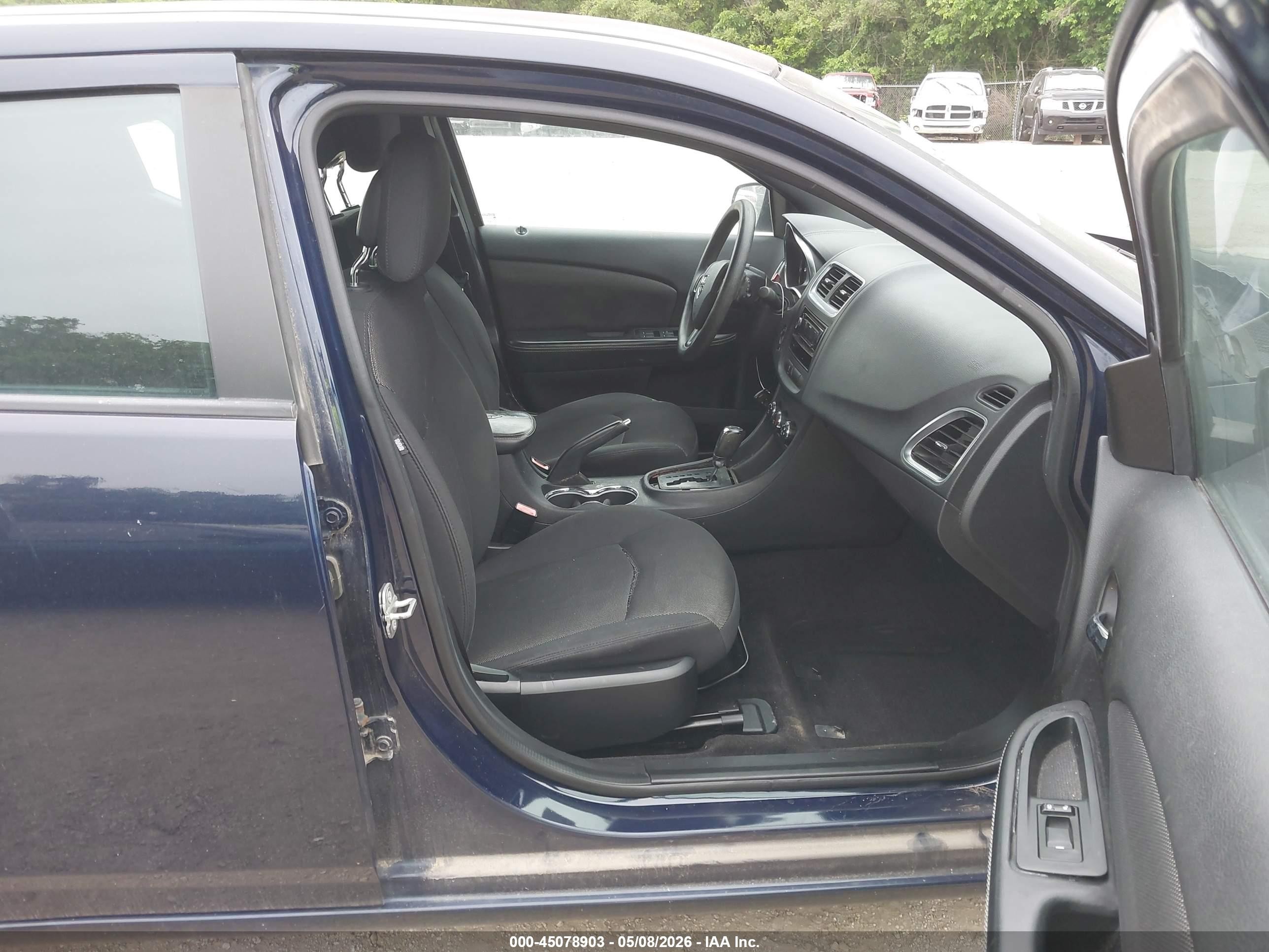 2014 Dodge Avenger Se Синий vin: 1C3CDZAB2EN218848