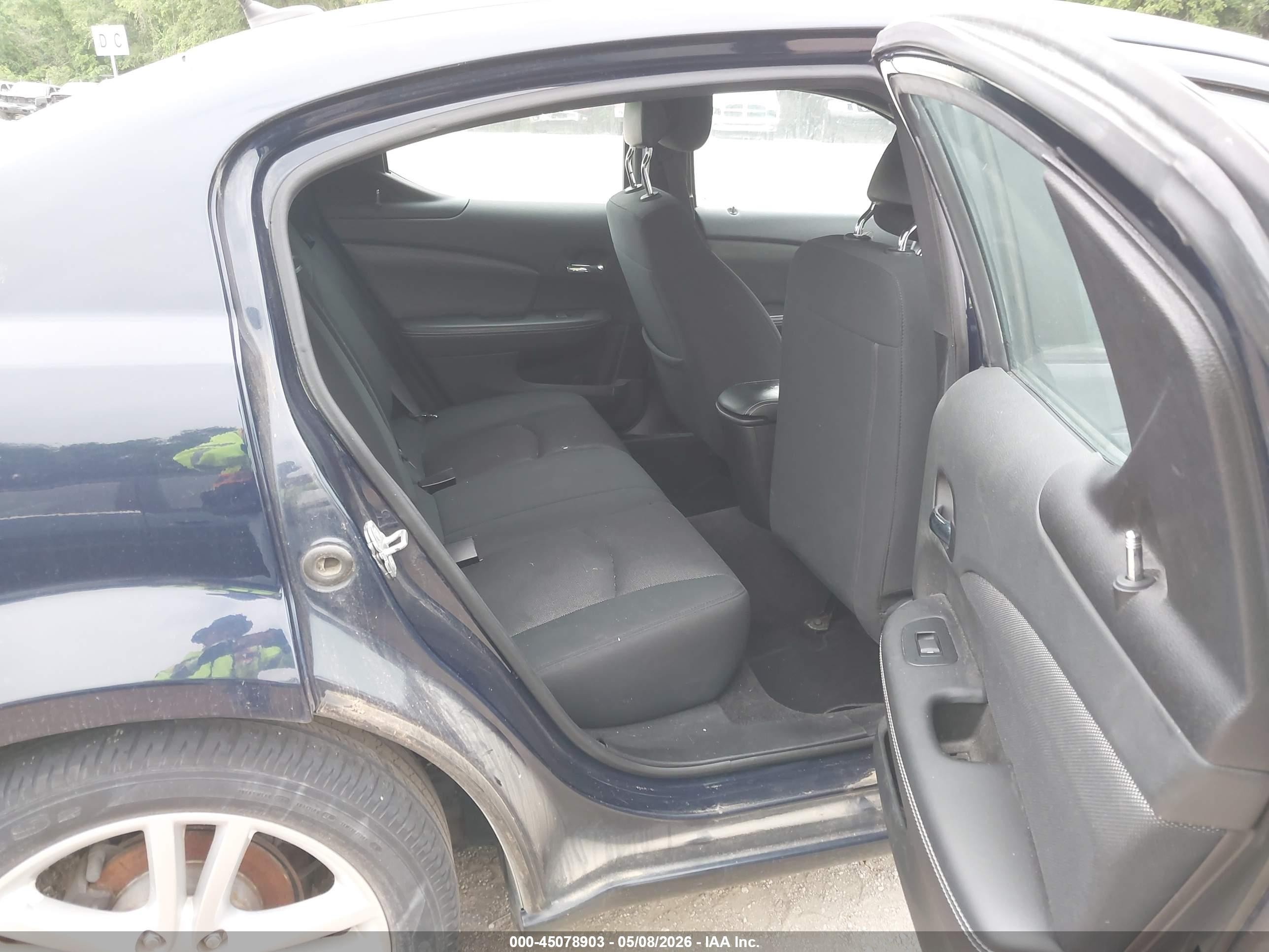 2014 Dodge Avenger Se Синий vin: 1C3CDZAB2EN218848
