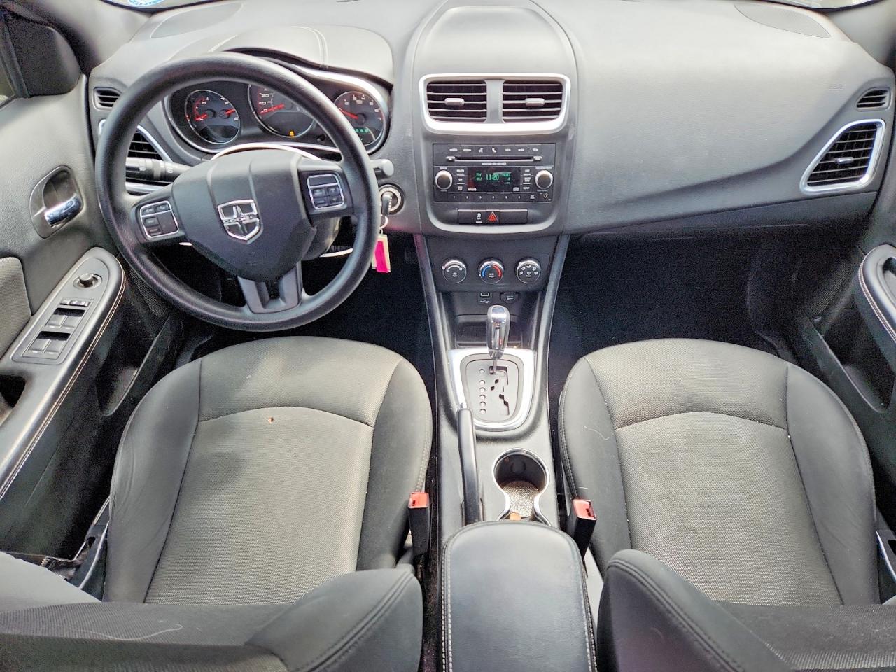 2014 Dodge Avenger Se Black vin: 1C3CDZAB2EN237769