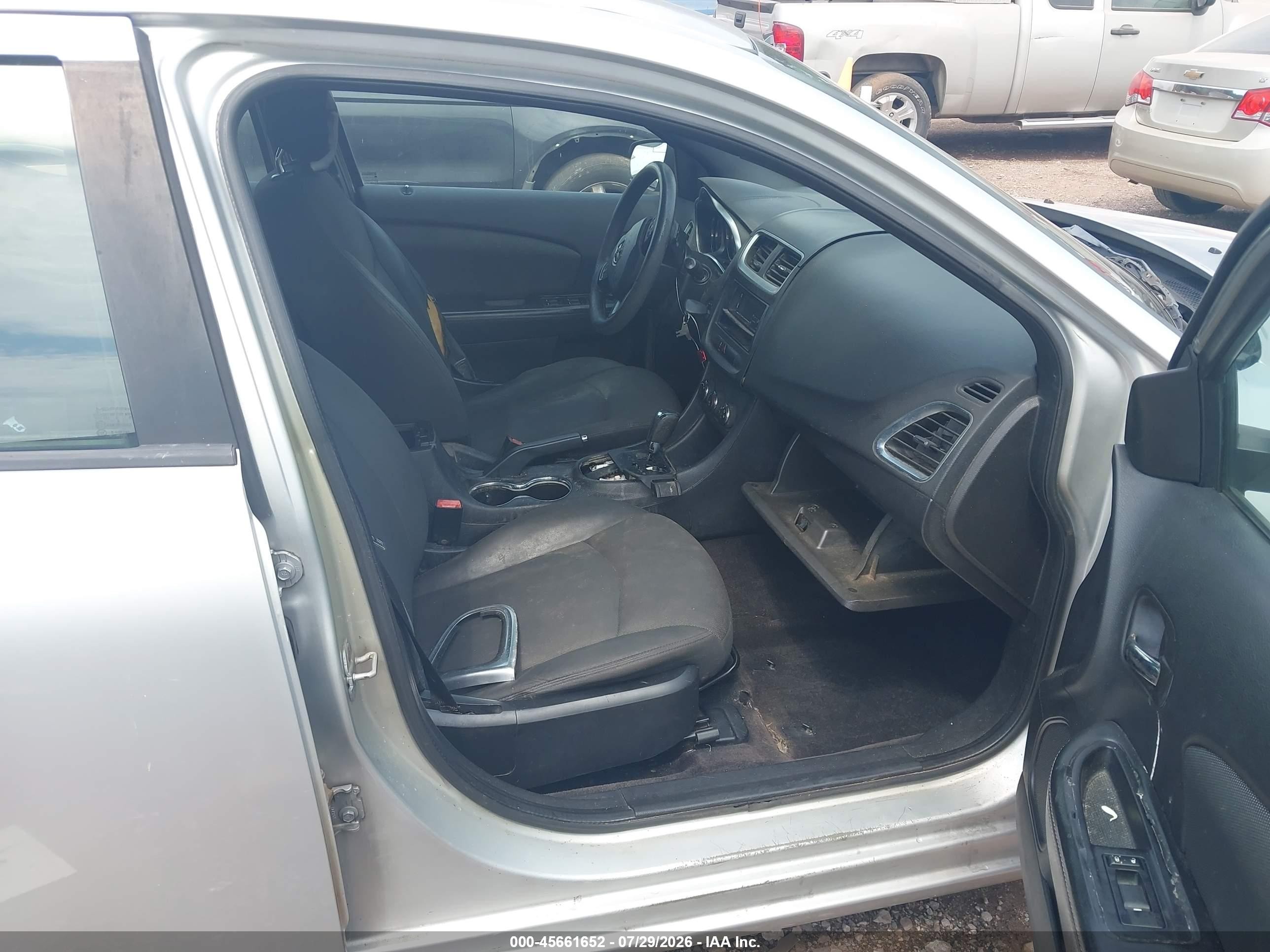 2012 Dodge Avenger Se Серебряный vin: 1C3CDZAB3CN102667