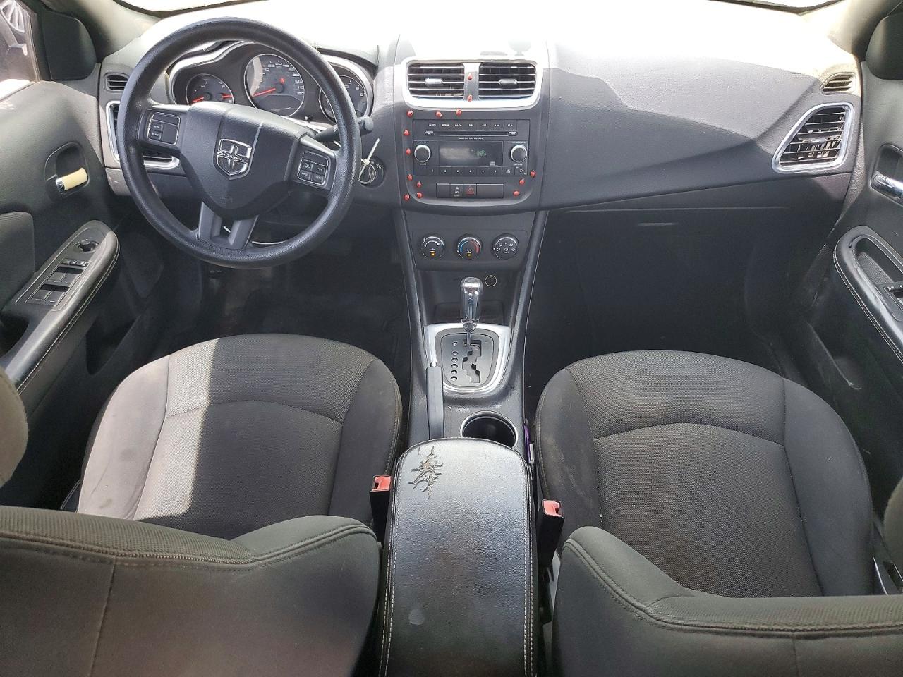2012 Dodge Avenger Se Black vin: 1C3CDZAB3CN138147