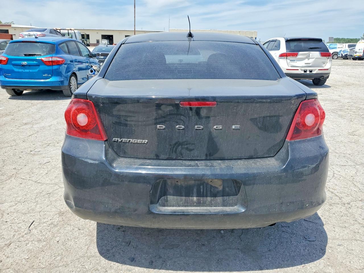 2012 Dodge Avenger Se Black vin: 1C3CDZAB3CN138147
