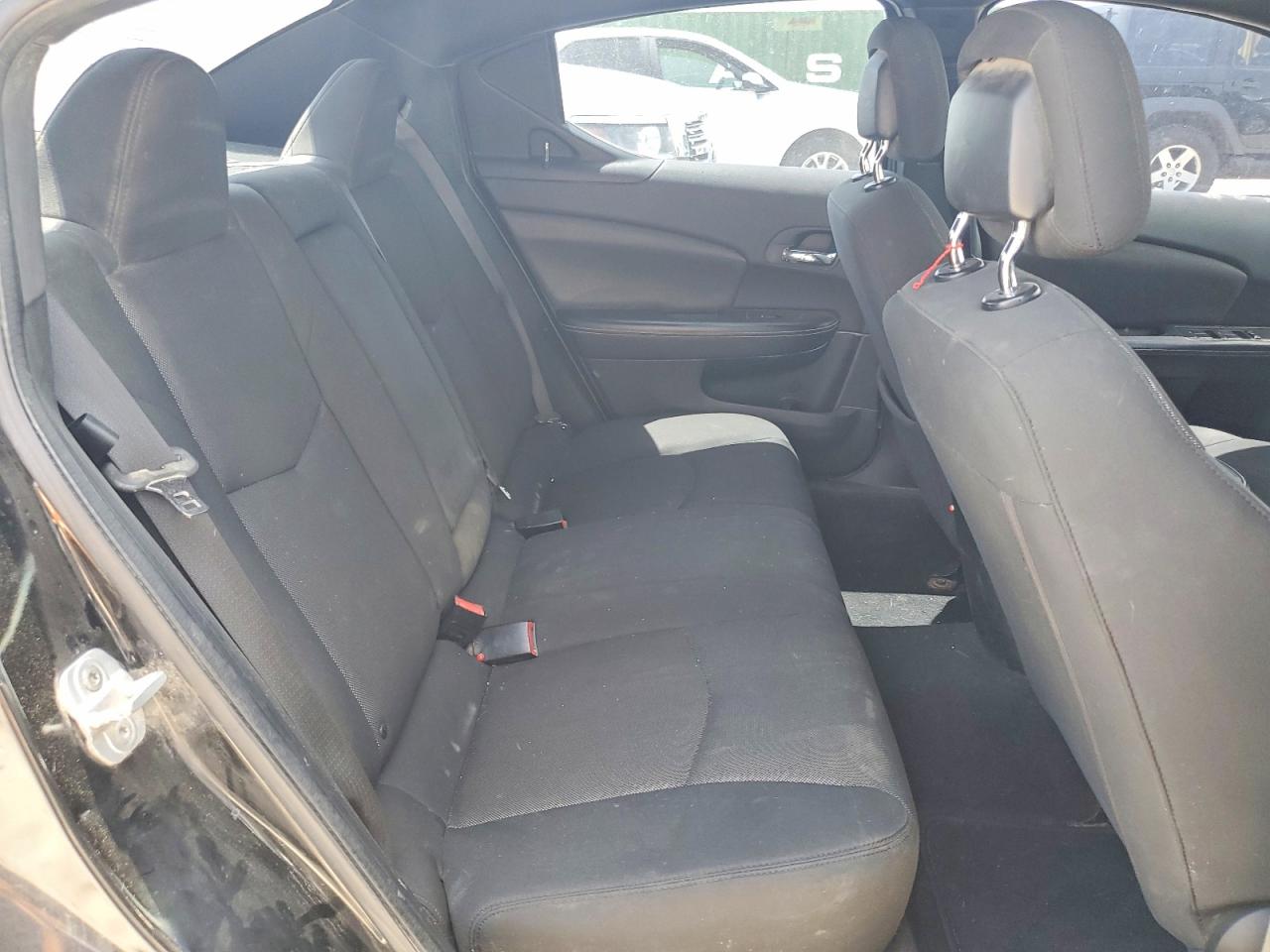 2012 Dodge Avenger Se Black vin: 1C3CDZAB3CN138147
