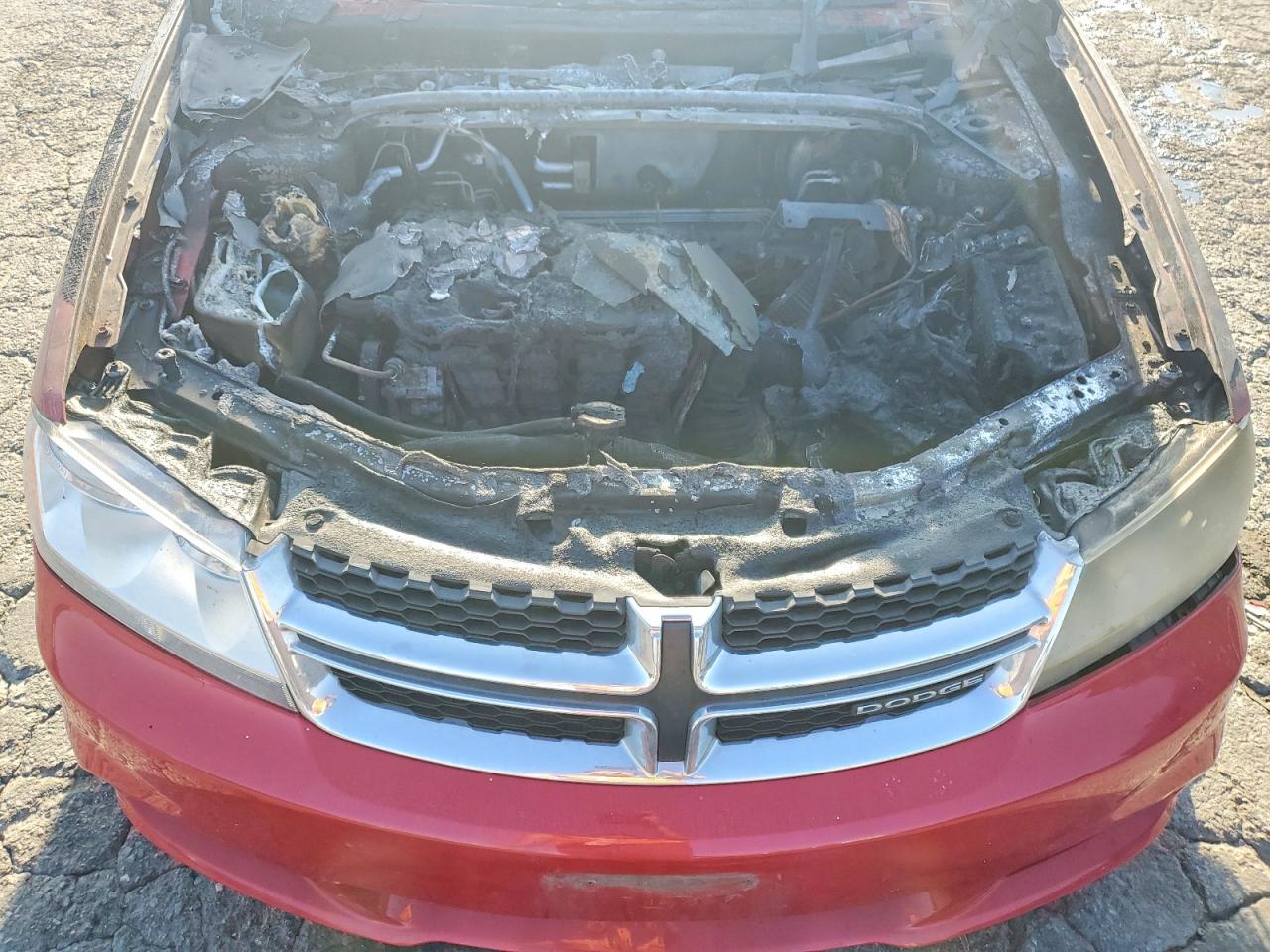 2012 Dodge Avenger Se Red vin: 1C3CDZAB3CN177966