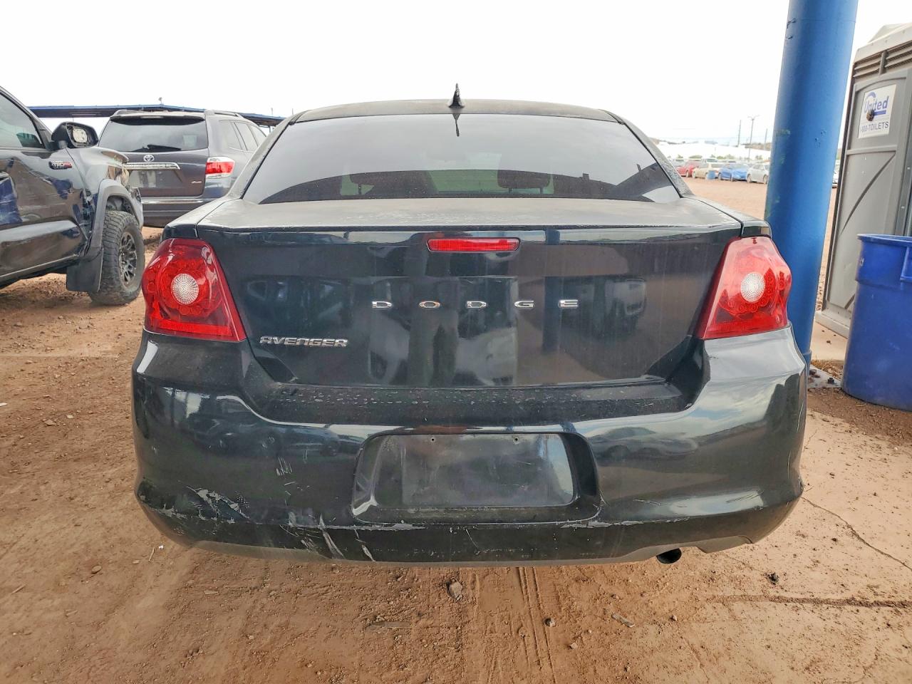 2012 Dodge Avenger Se Black vin: 1C3CDZAB3CN259180