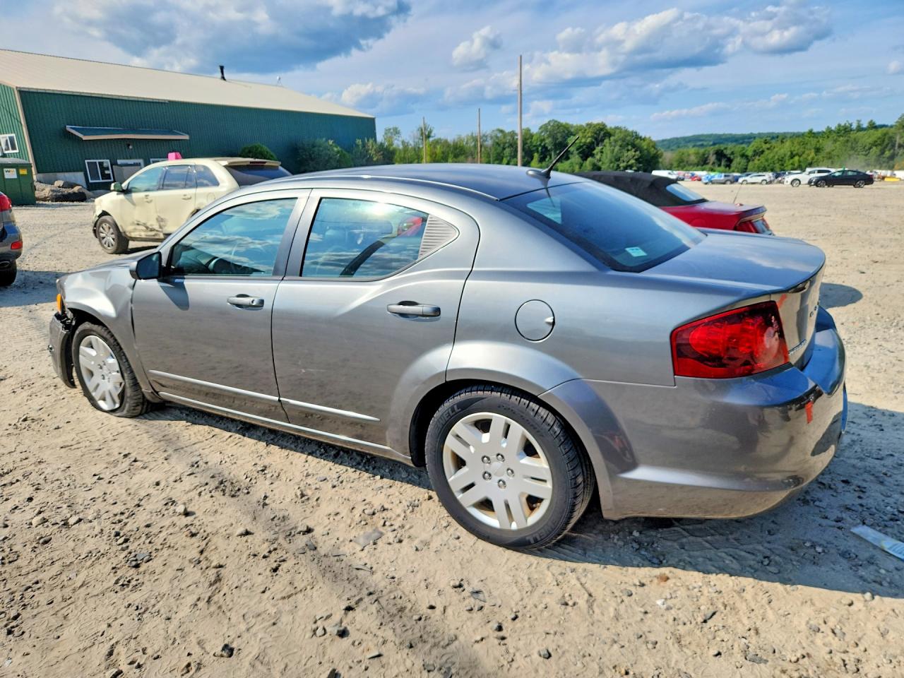 2012 Dodge Avenger Se Серый vin: 1C3CDZAB3CN323654