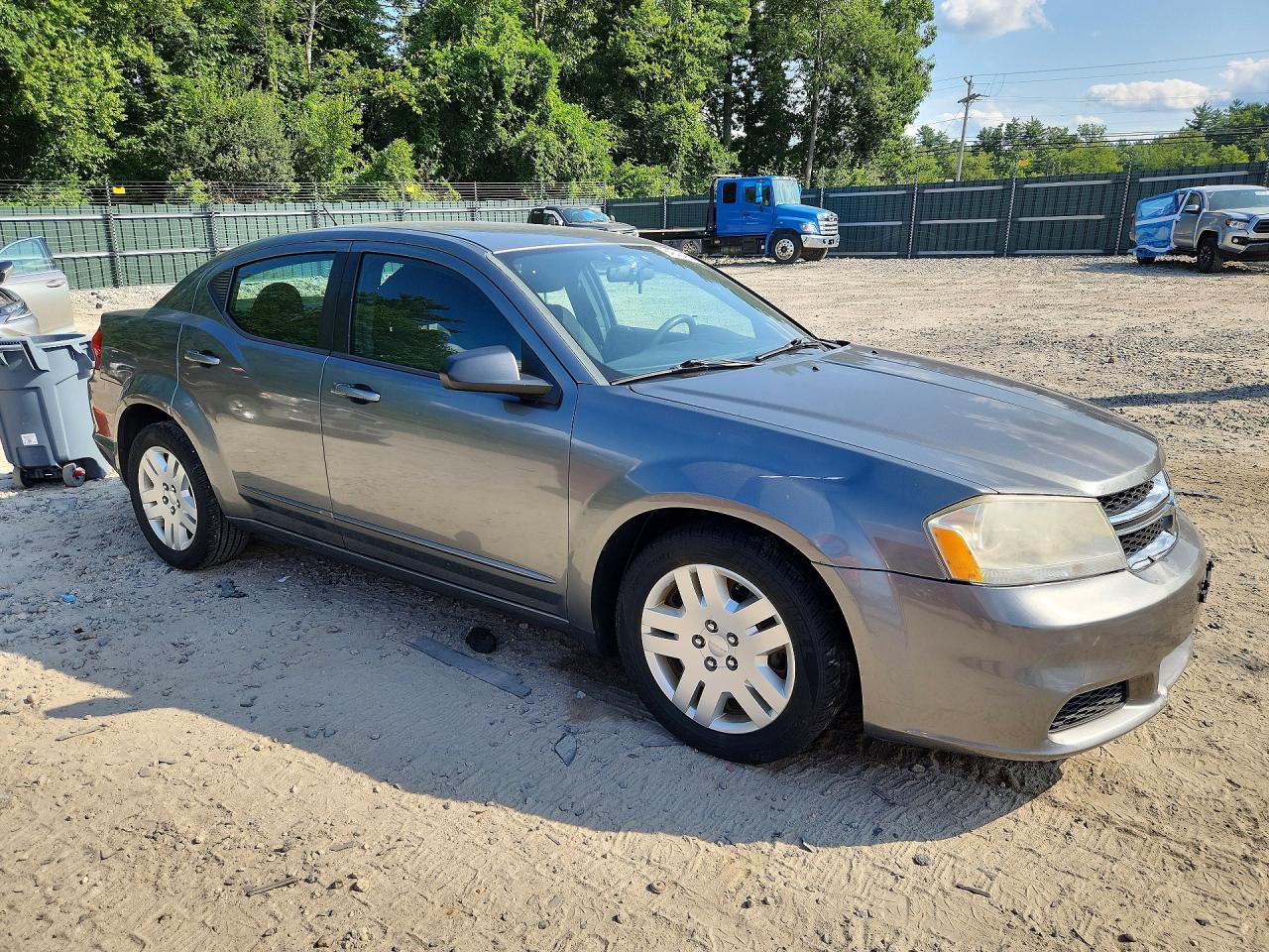 2012 Dodge Avenger Se Серый vin: 1C3CDZAB3CN323654