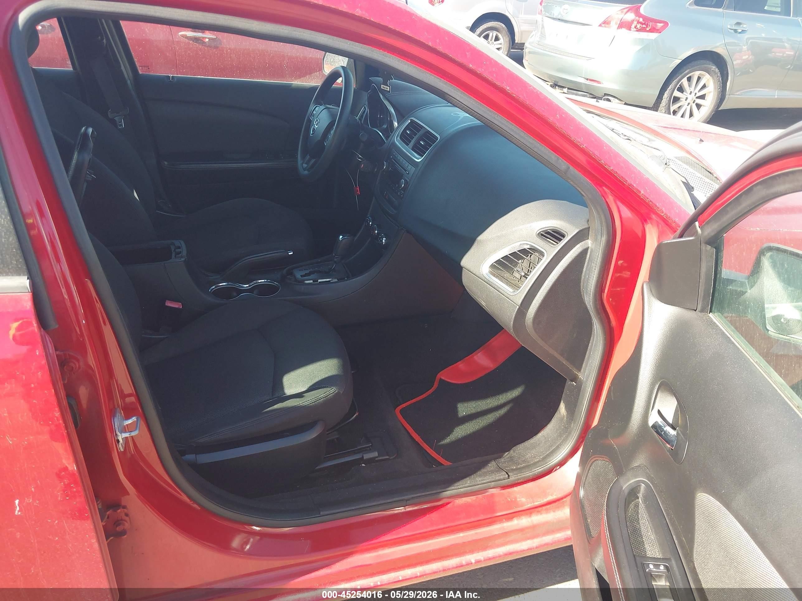 2013 Dodge Avenger Se Red vin: 1C3CDZAB3DN516954