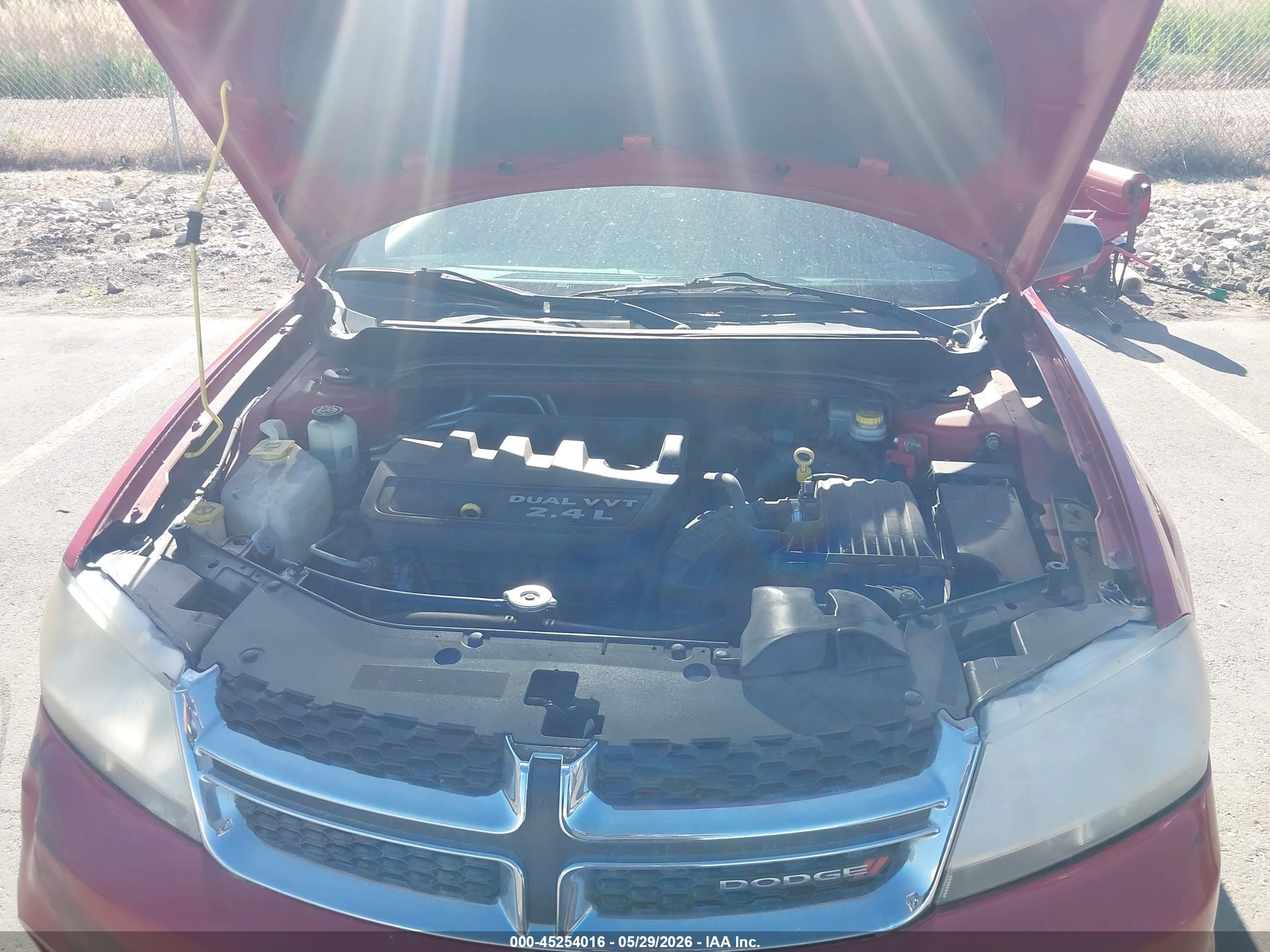 2013 Dodge Avenger Se Red vin: 1C3CDZAB3DN516954