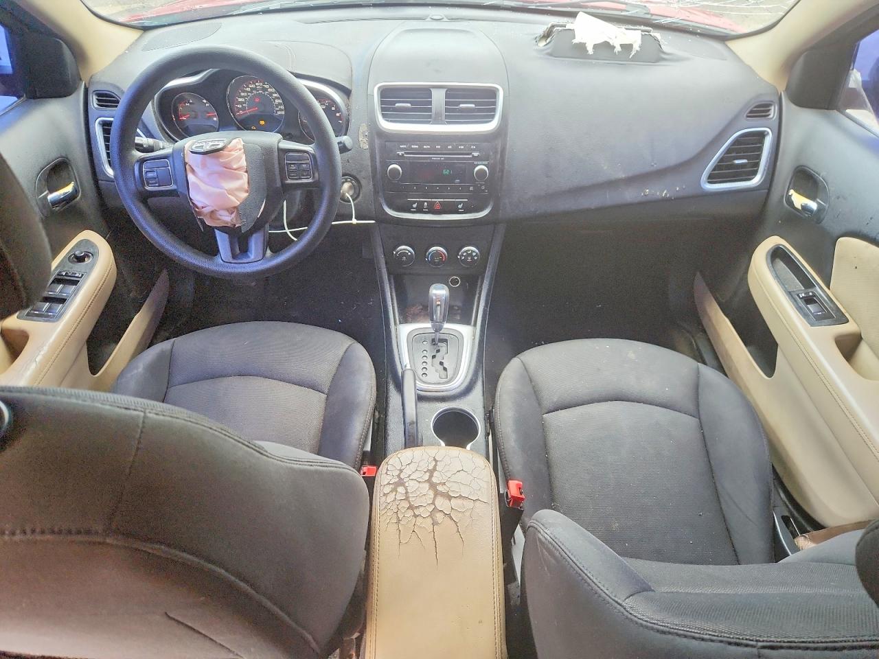 2013 Dodge Avenger Se Red vin: 1C3CDZAB3DN541269
