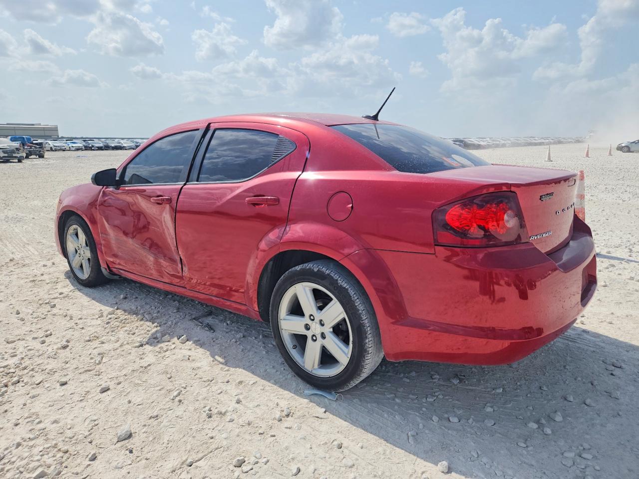 2013 Dodge Avenger Se Red vin: 1C3CDZAB3DN611126