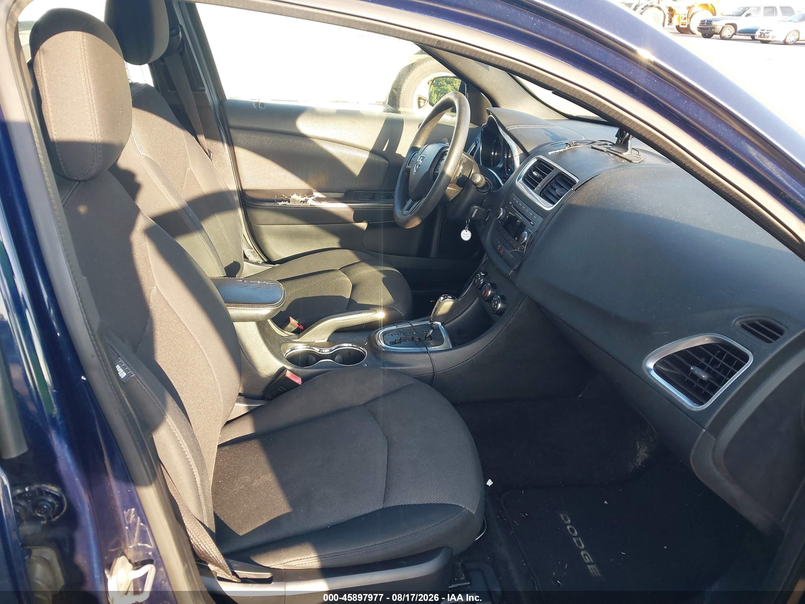 2013 Dodge Avenger Se Dark Blue vin: 1C3CDZAB3DN651965