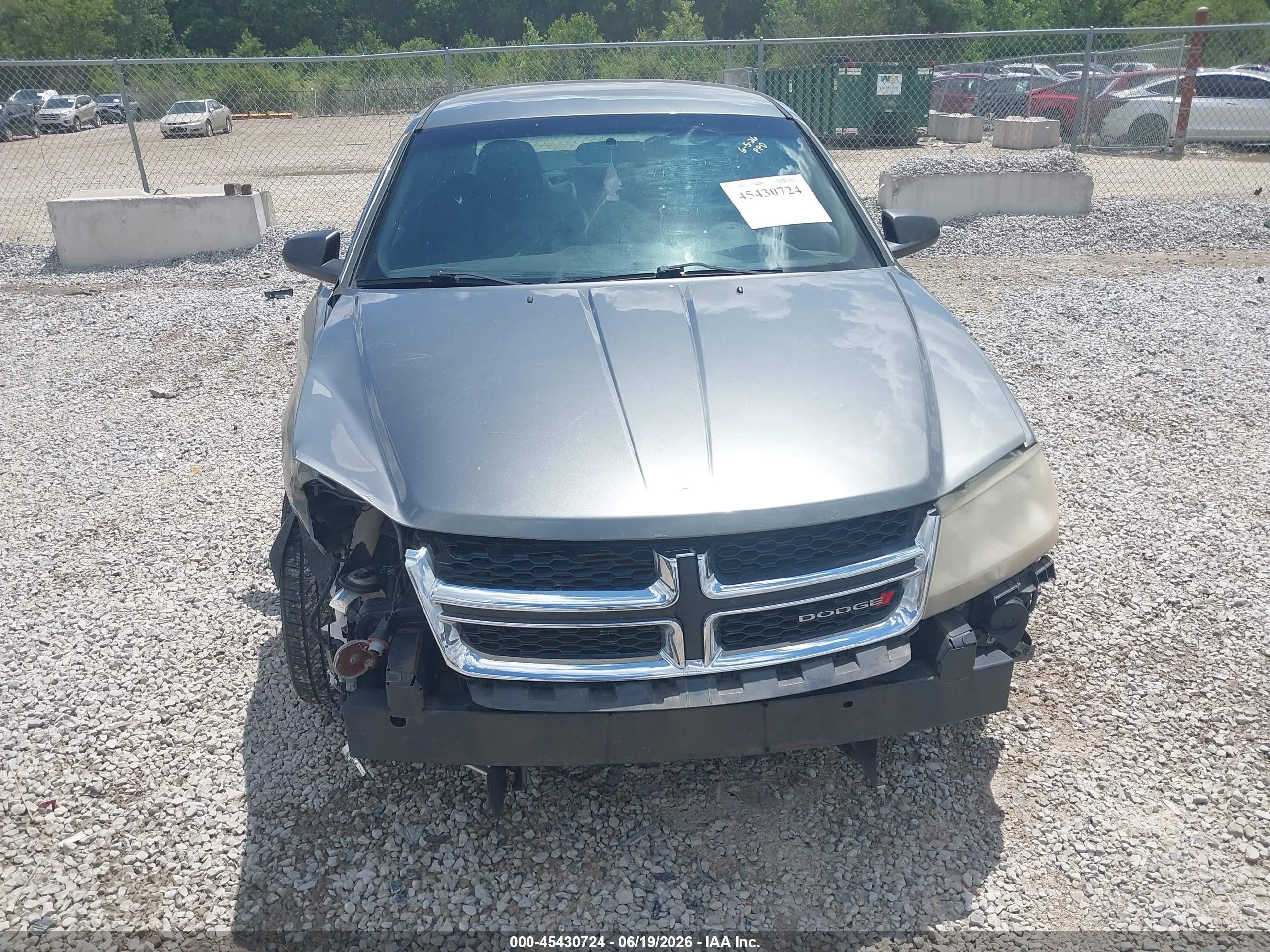 2013 Dodge Avenger Se Серый vin: 1C3CDZAB3DN690393