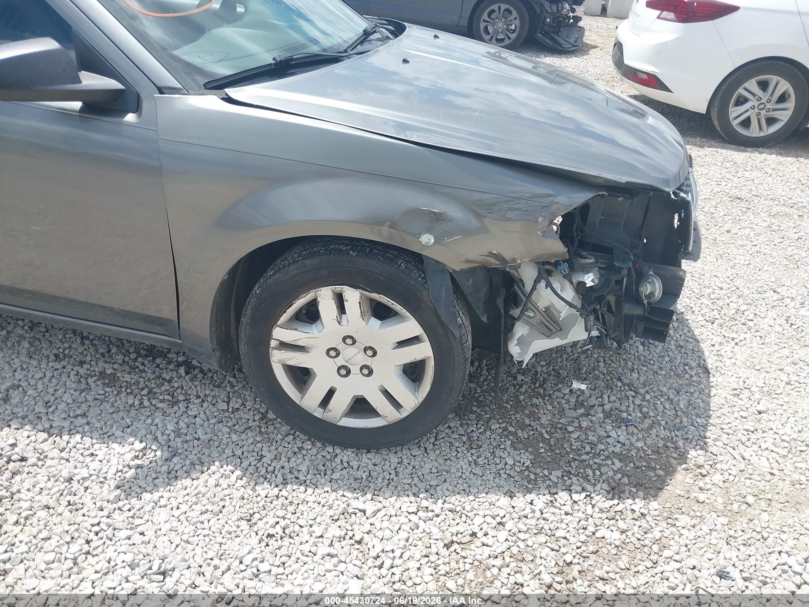 2013 Dodge Avenger Se Серый vin: 1C3CDZAB3DN690393
