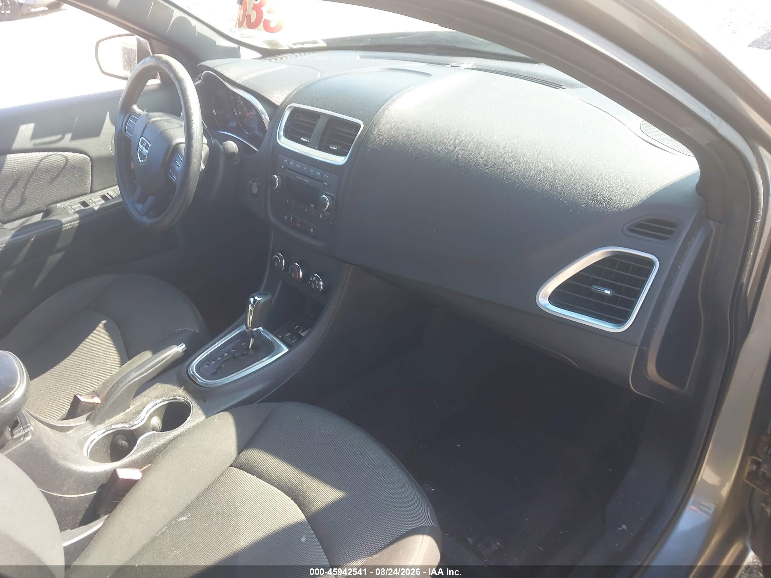 2013 Dodge Avenger Se Gray vin: 1C3CDZAB3DN712540