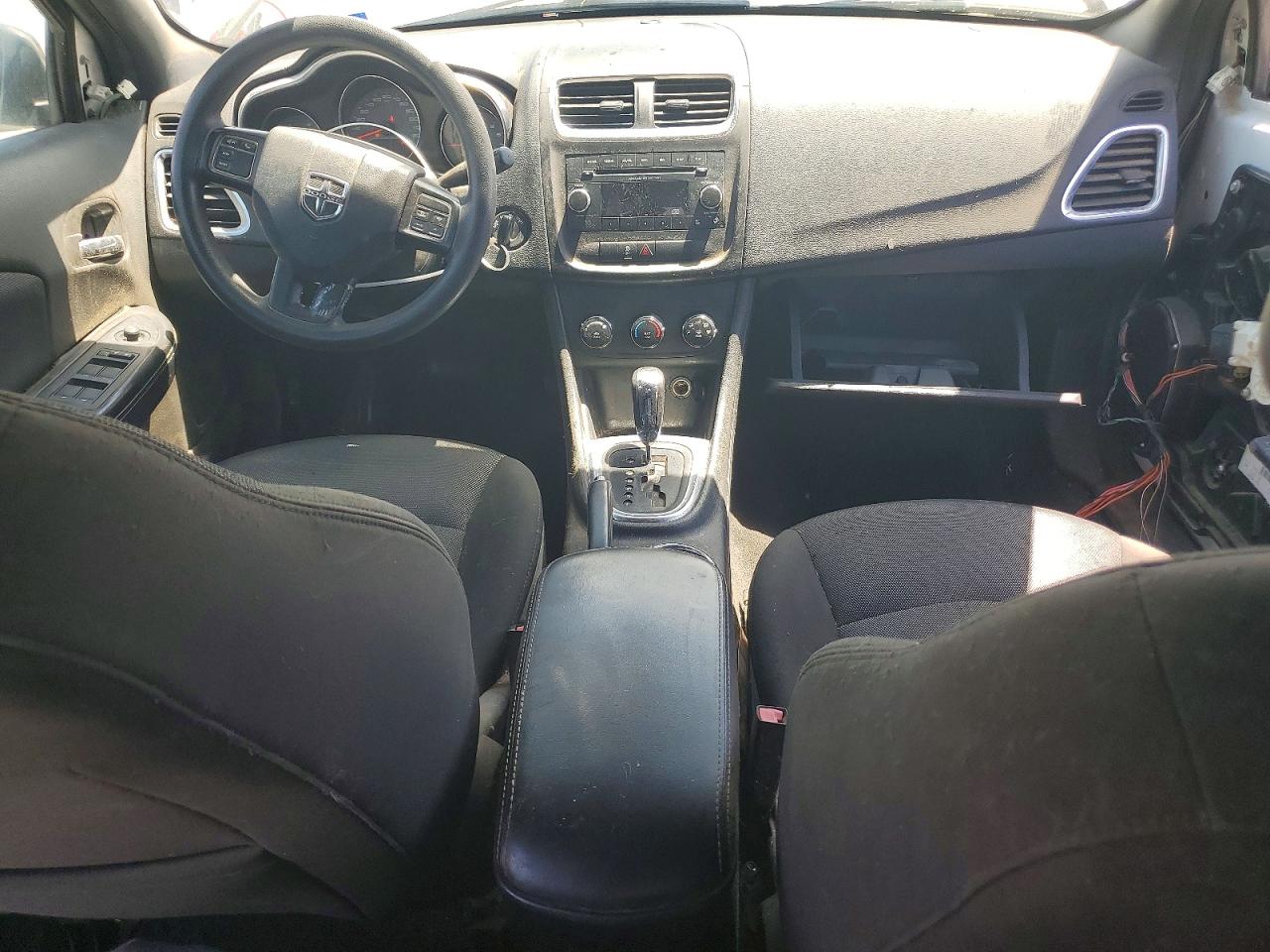 2014 Dodge Avenger Se White vin: 1C3CDZAB3EN130259