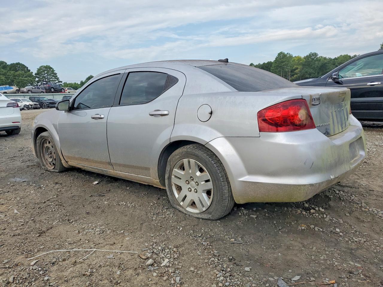 2014 Dodge Avenger Se Silver vin: 1C3CDZAB3EN130620