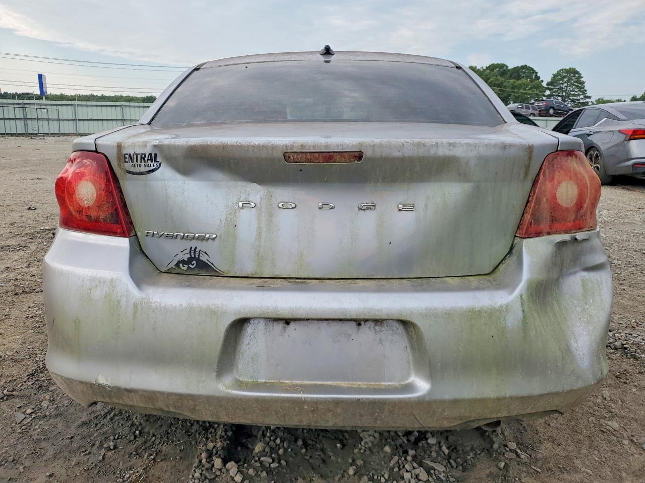 2014 Dodge Avenger Se Silver vin: 1C3CDZAB3EN130620