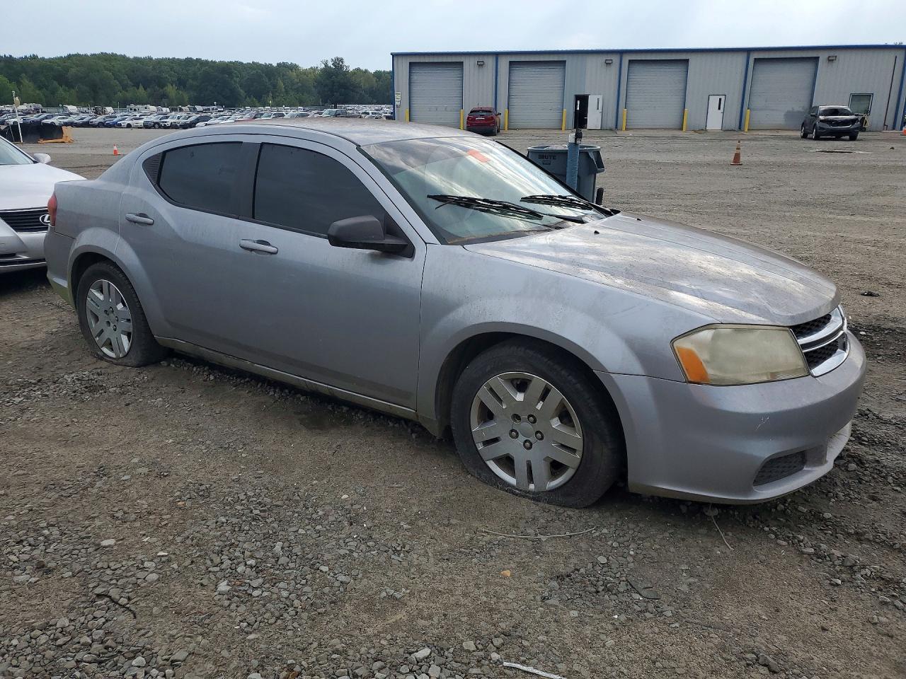 2014 Dodge Avenger Se Silver vin: 1C3CDZAB3EN130620
