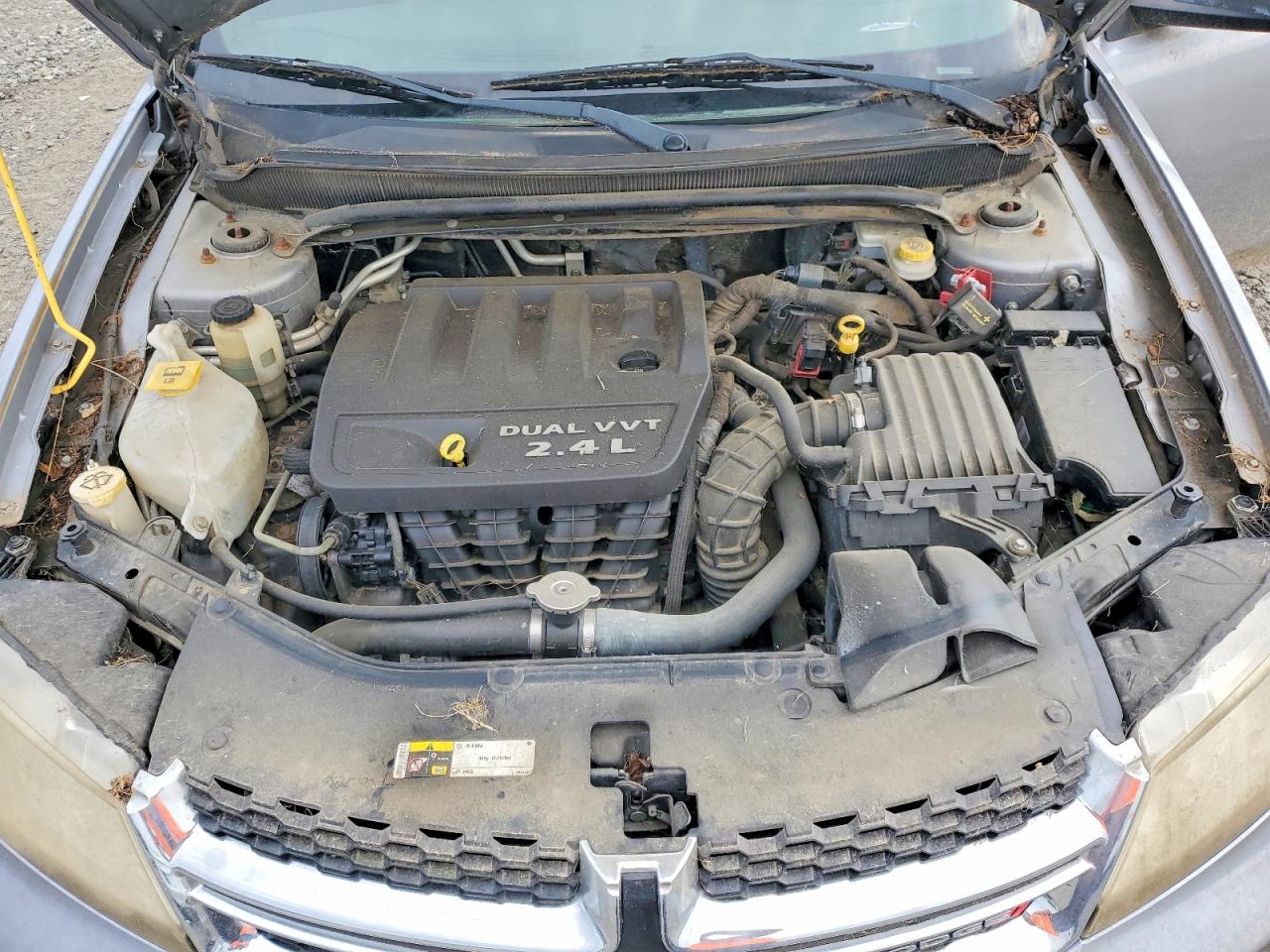 2014 Dodge Avenger Se Silver vin: 1C3CDZAB3EN130620