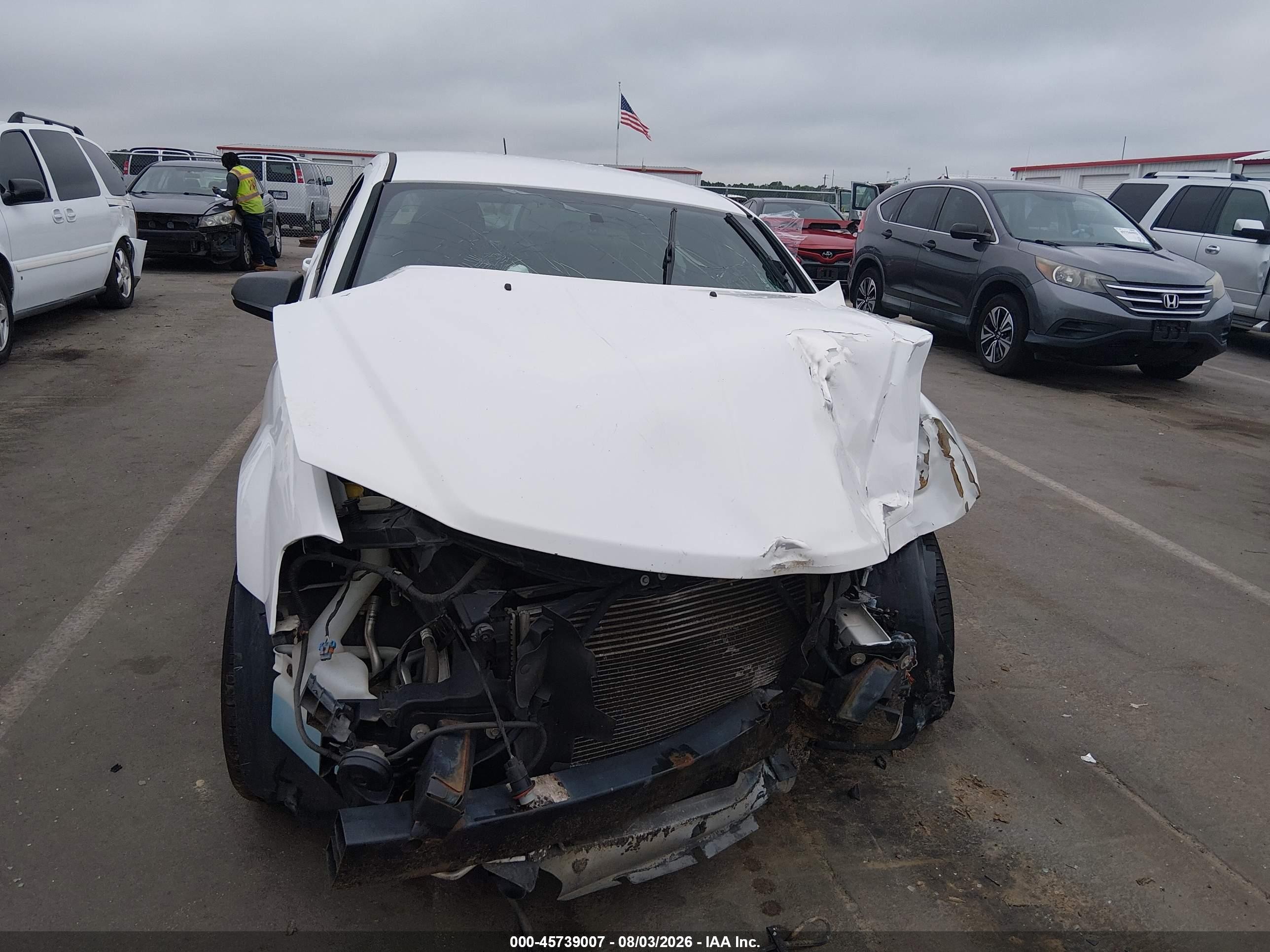 2014 Dodge Avenger Se White vin: 1C3CDZAB3EN170115