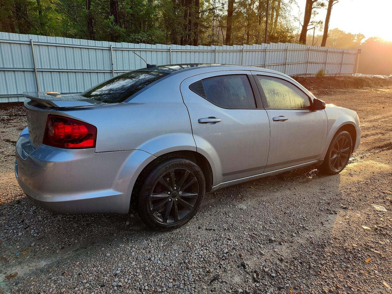 2014 Dodge Avenger Se Gray vin: 1C3CDZAB3EN188274