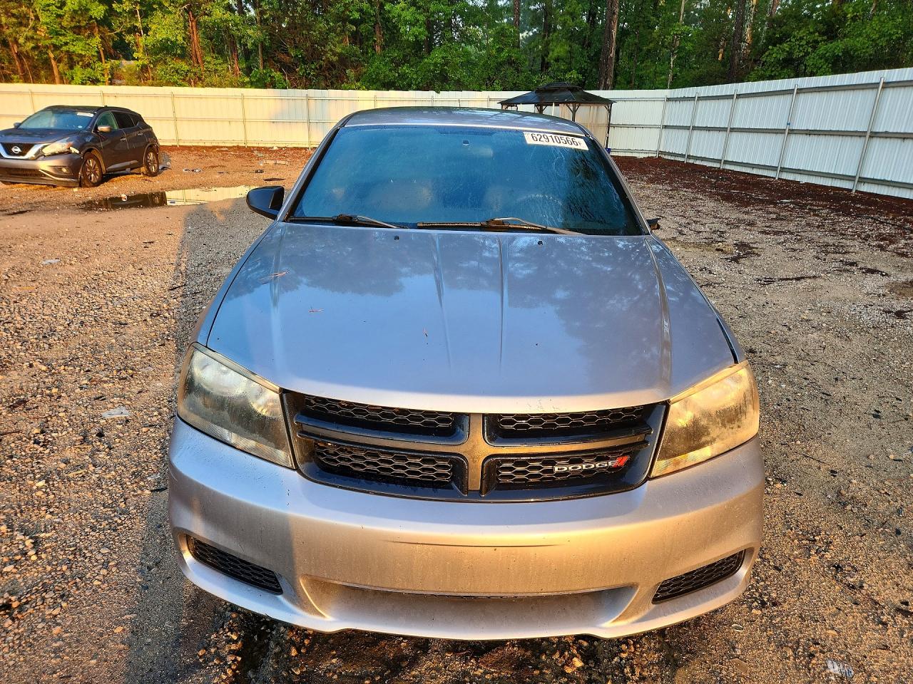2014 Dodge Avenger Se Gray vin: 1C3CDZAB3EN188274