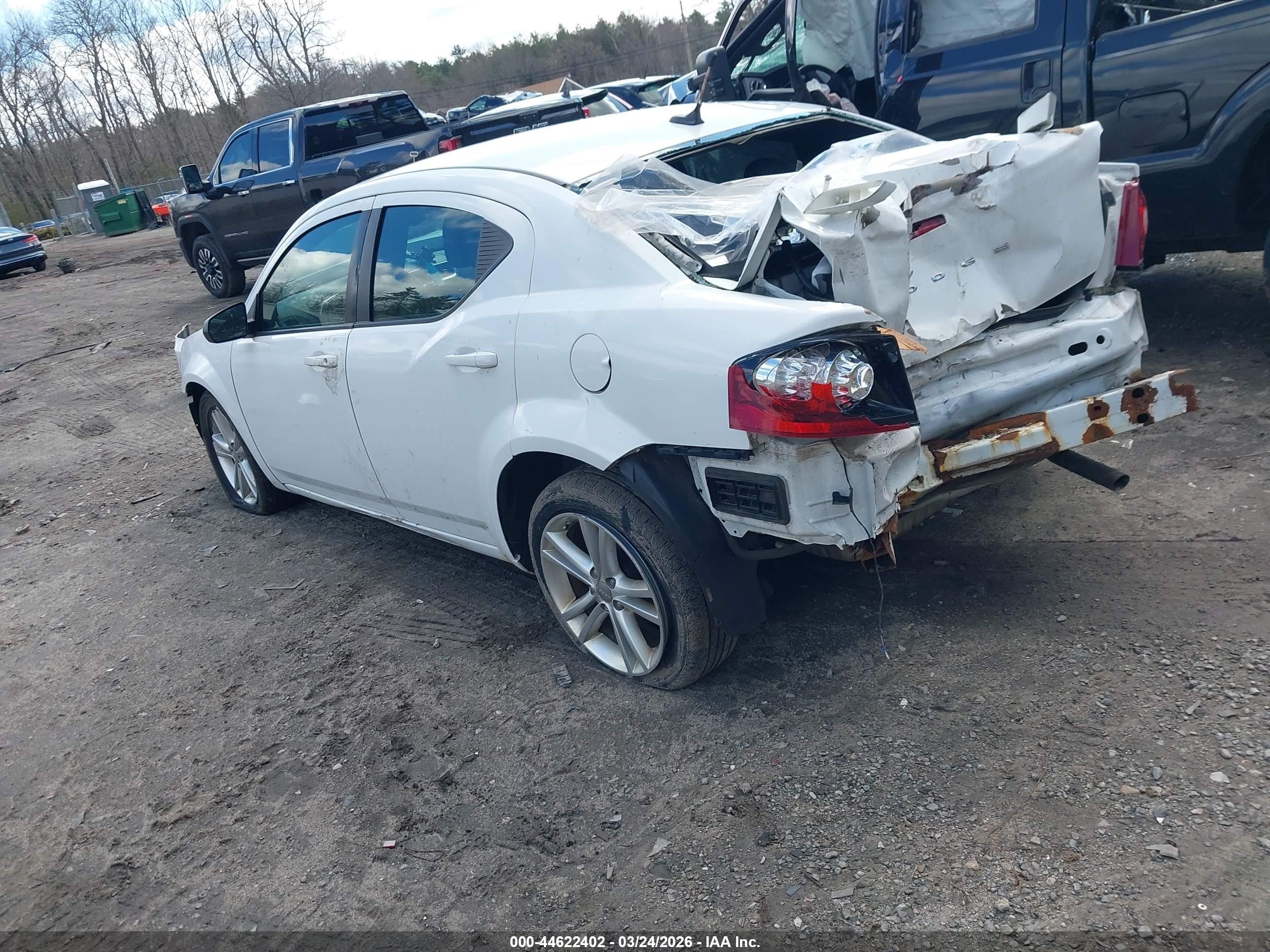 2014 Dodge Avenger Se Белый vin: 1C3CDZAB3EN202531