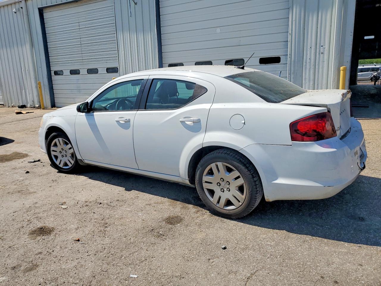 2014 Dodge Avenger Se White vin: 1C3CDZAB3EN223654